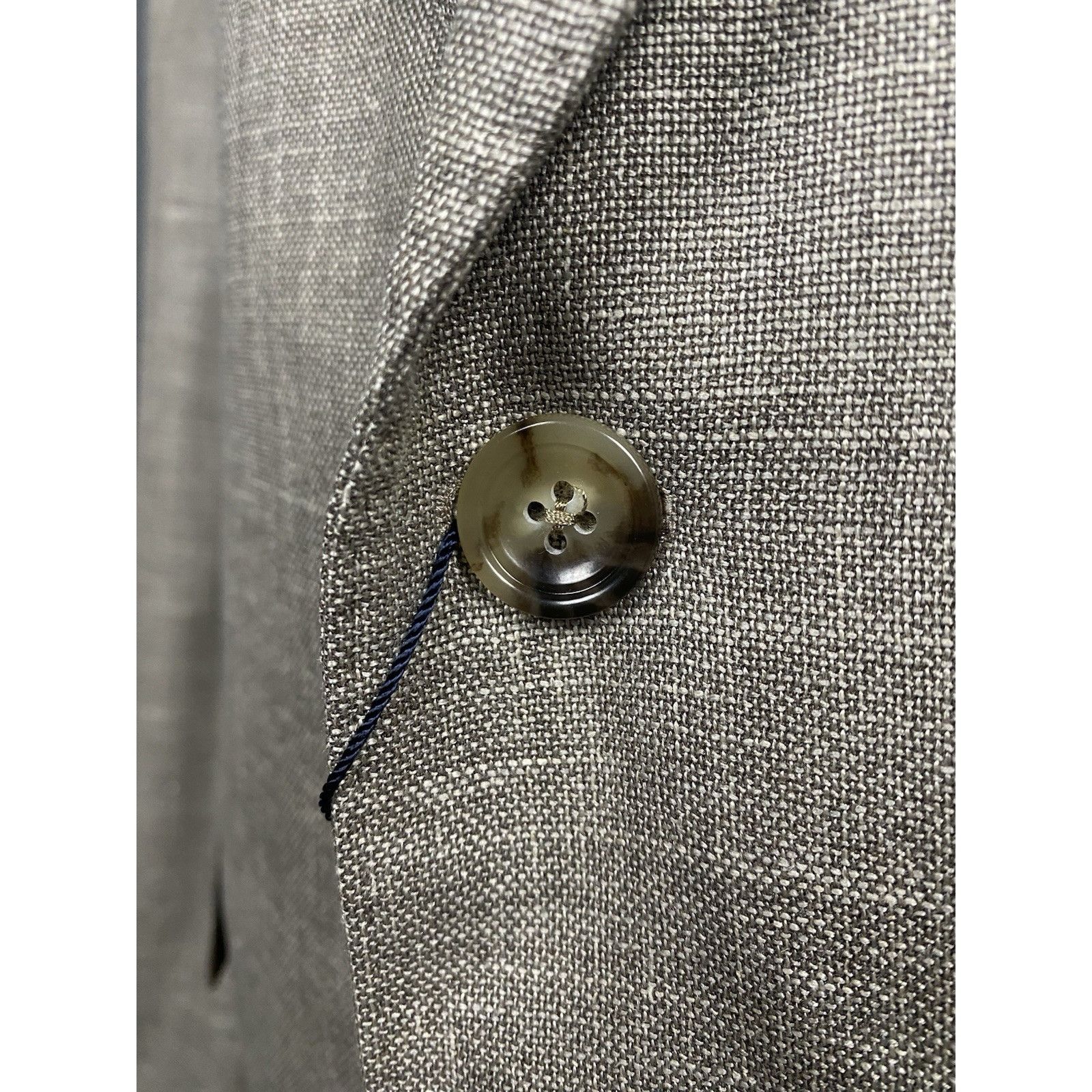 Hackett NWT GREAT Hackett Saville Row Taupe Beige Wool Silk Blazer J Size 46R - 8 Thumbnail