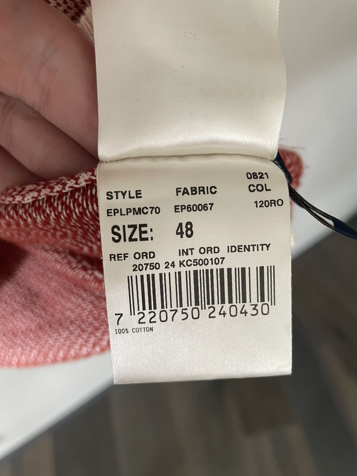 Lardini Lardini Polo Size US M / EU 48-50 / 2 - 5 Thumbnail
