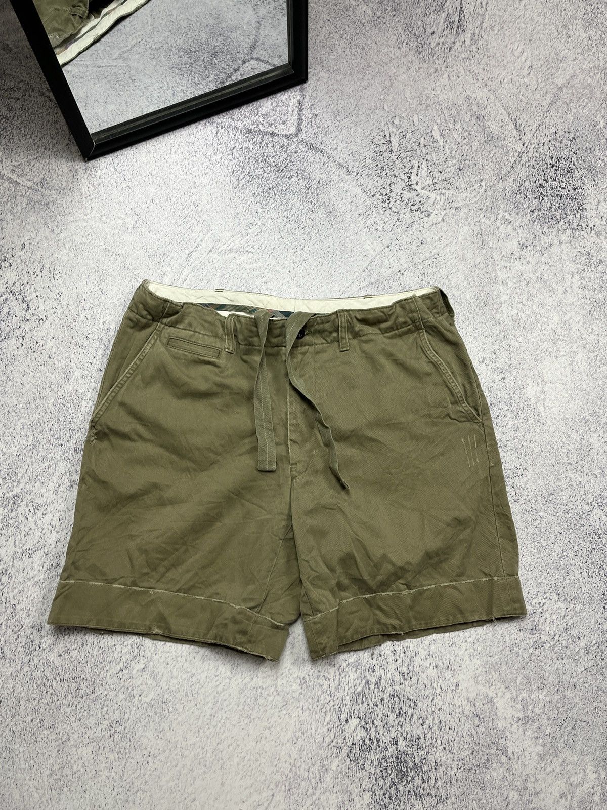Polo Ralph Lauren Vintage Polo Ralph Lauren Military Cargo Shorts Baggy Y2k Size US 36 / EU 52 - 5 Thumbnail