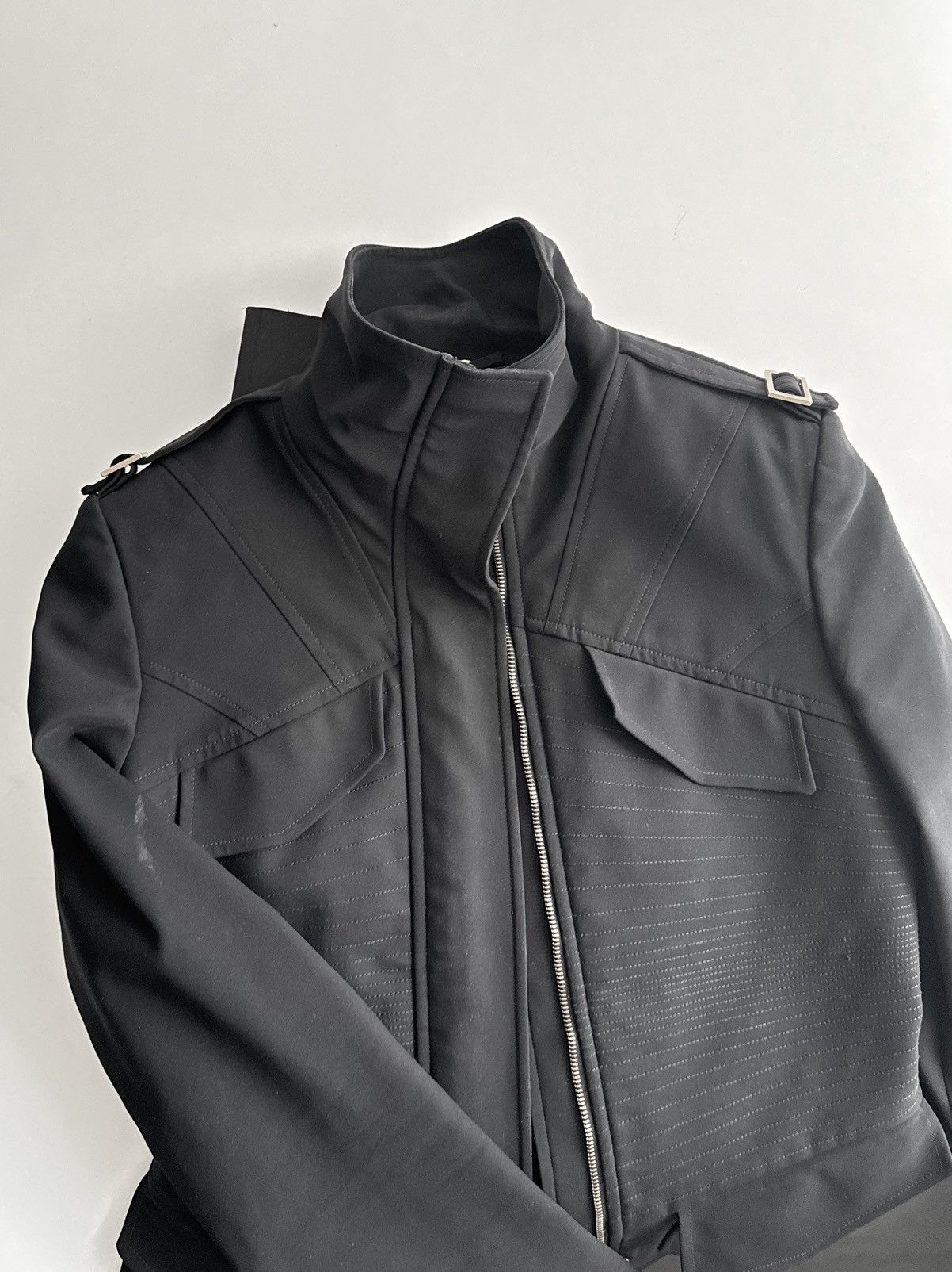 Gucci Gucci by Tom Ford F/W 2003 Runway Black Jacket Size M / US 6-8 / IT 42-44 - 9 Thumbnail