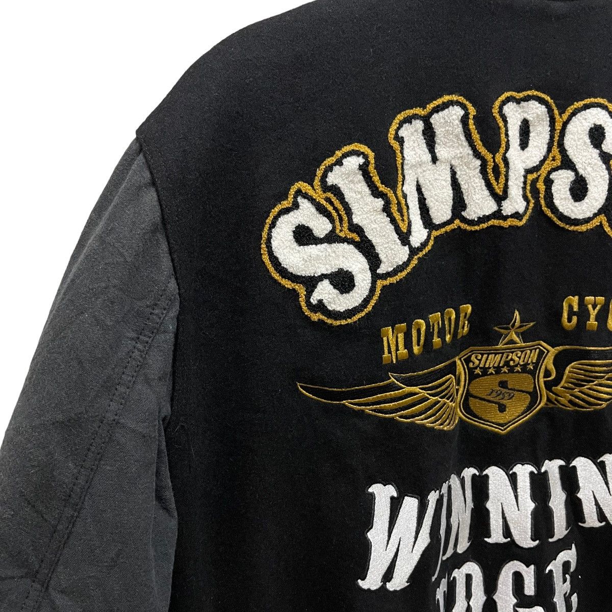 YELLOW CORN SIMPSON Motorcycle Winning Edge Racing Jacket Size US L / EU 52-54 / 3 - 12 Thumbnail