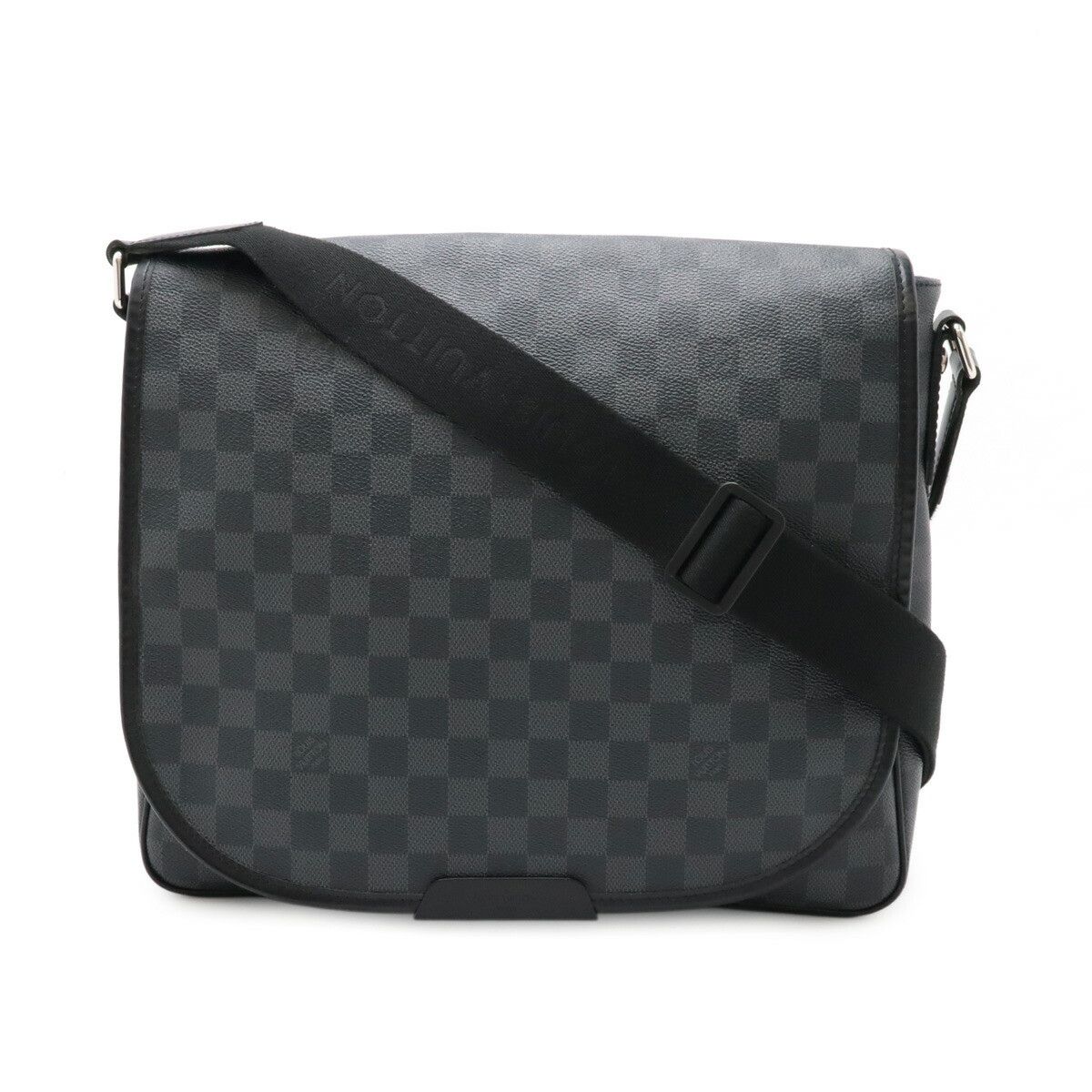 Louis Vuitton Louis Vuitton Louis Vuitton Damier Graphite Daniel MM Shoulder Bag N58029 Canvas Crossbody Bag N58029 DUTY FREE for USA Size ONE SIZE - 1 Thumbnail