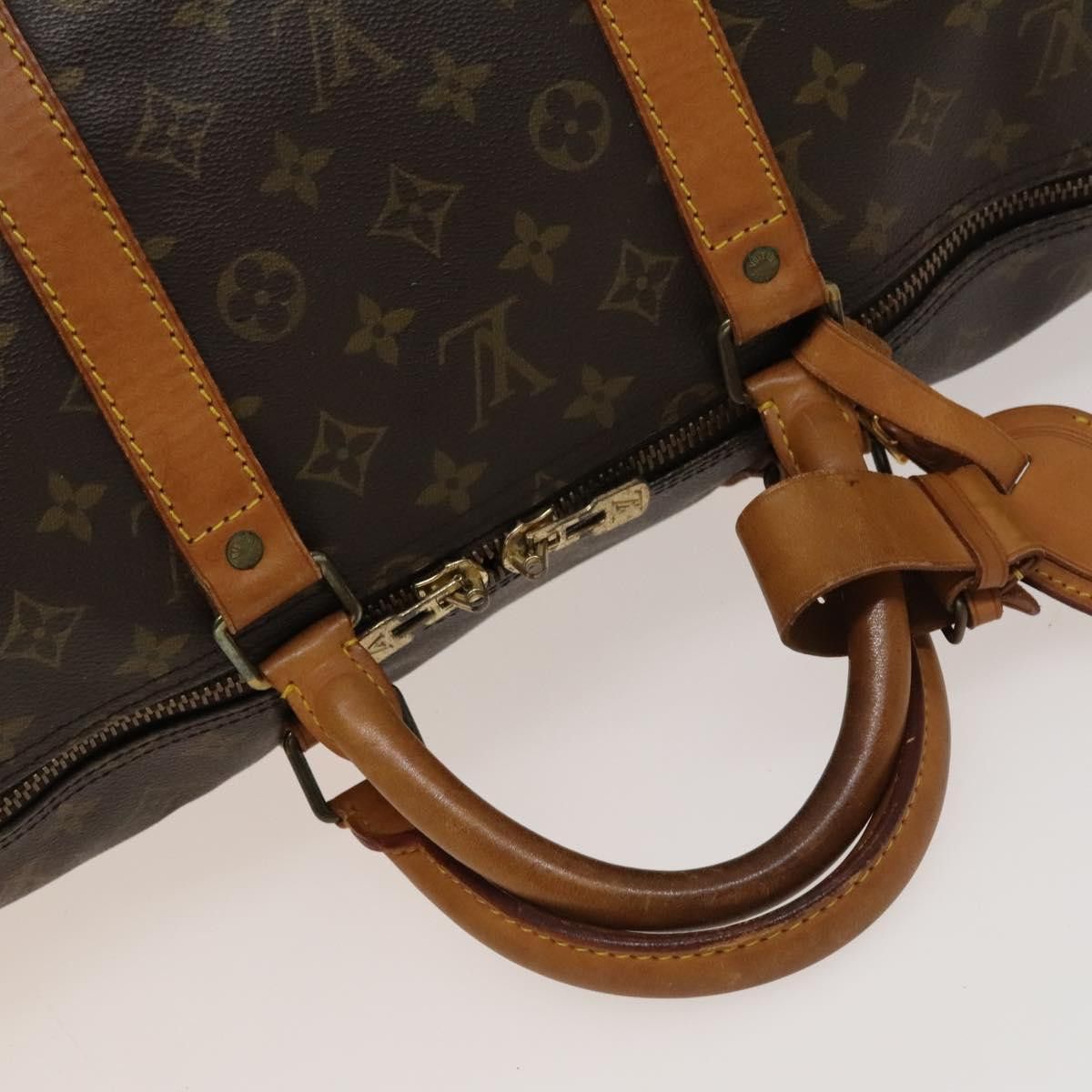 Louis Vuitton LOUIS VUITTON Monogram Keepall 55 Boston Bag M41424 Size ONE SIZE - 7 Thumbnail