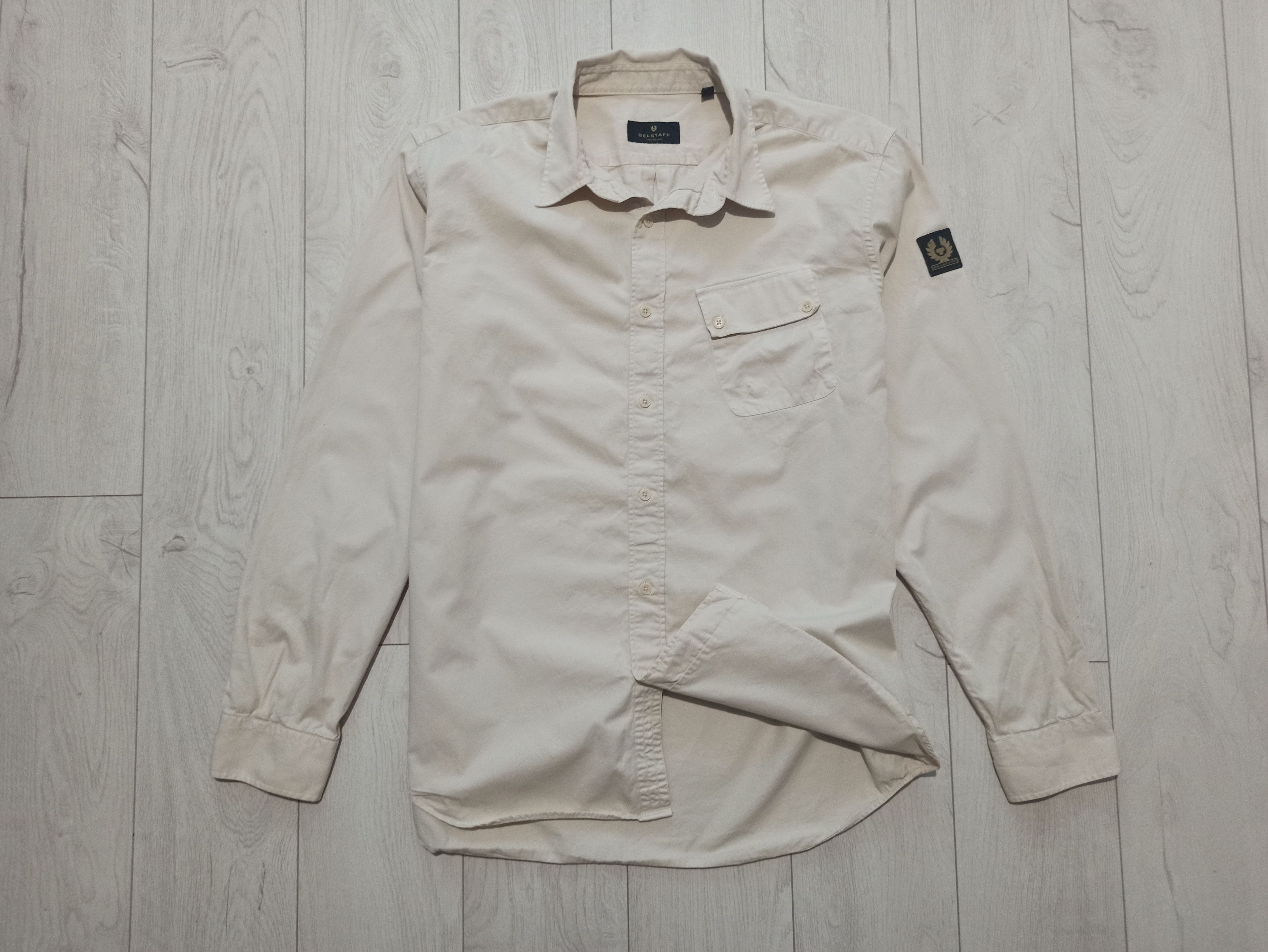 Belstaff BELSTAFF LONG SLEEVE SHIRT Size US L / EU 52-54 / 3 - 1 Thumbnail