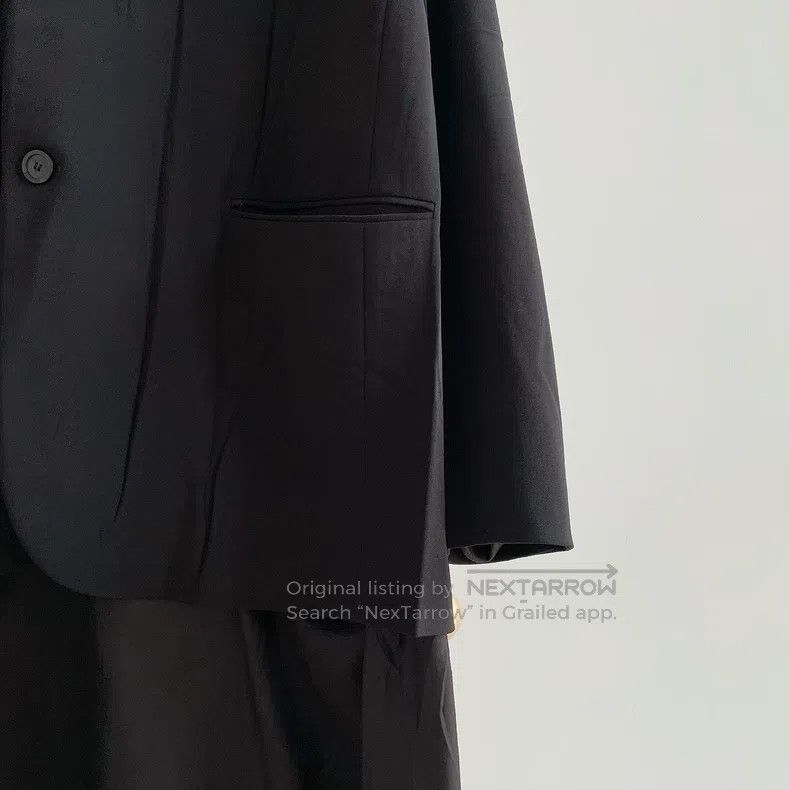 Balenciaga Balenciaga Black Suit Blazer Dress Size XXS / US 00 / IT 34 - 4 Thumbnail