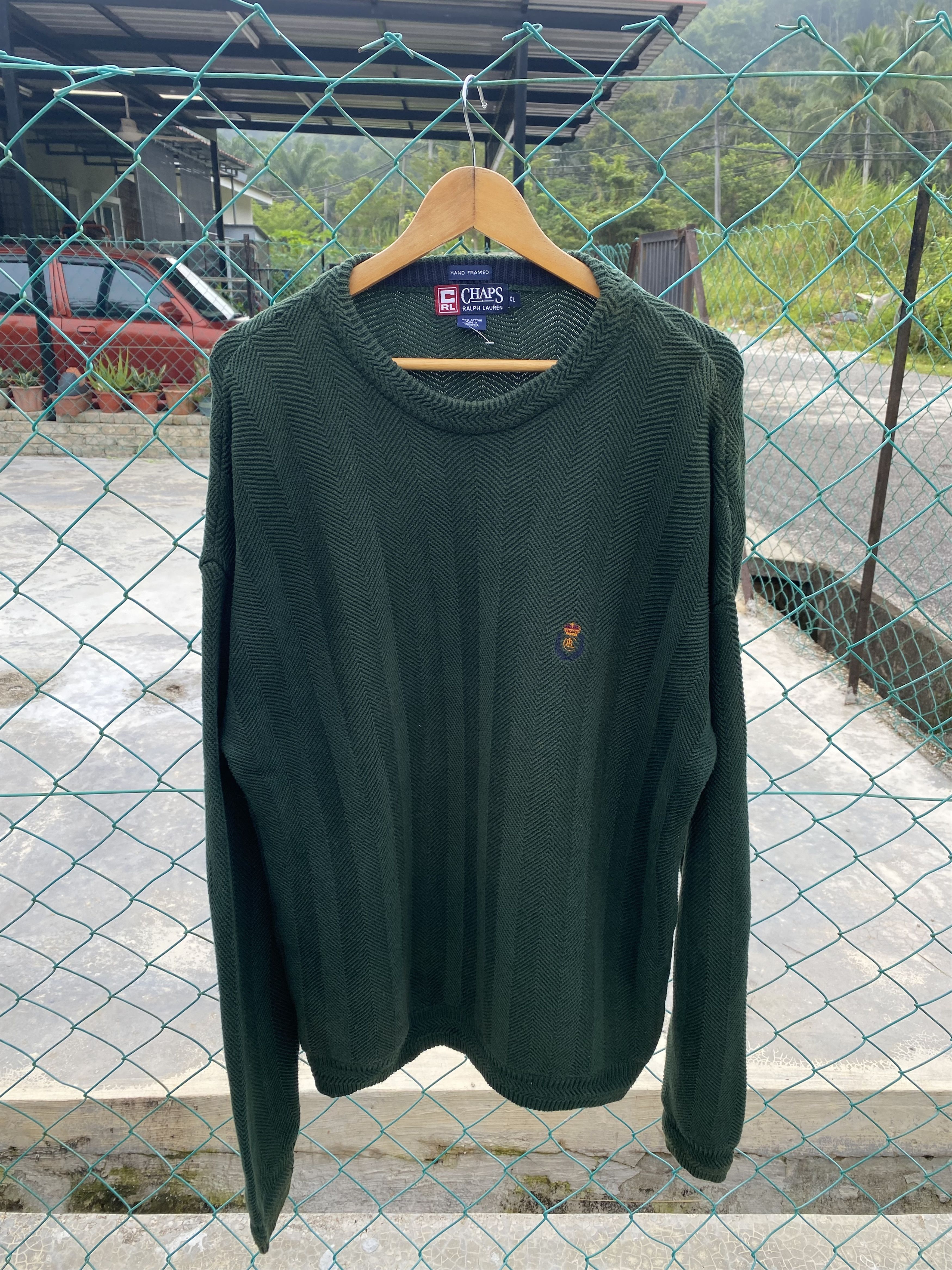 Chaps Ralph Lauren Chaps ralph lauren hand framed sweater Size US XL / EU 56 / 4 - 1 Thumbnail