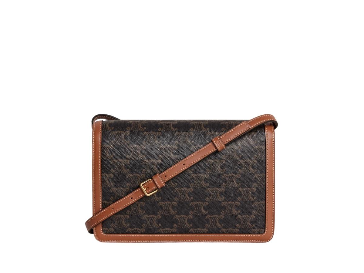 Celine o1bcso1str0125 Size: OS / Triomphe Canvas Enveloppe Bag Size ONE SIZE - 2 Thumbnail