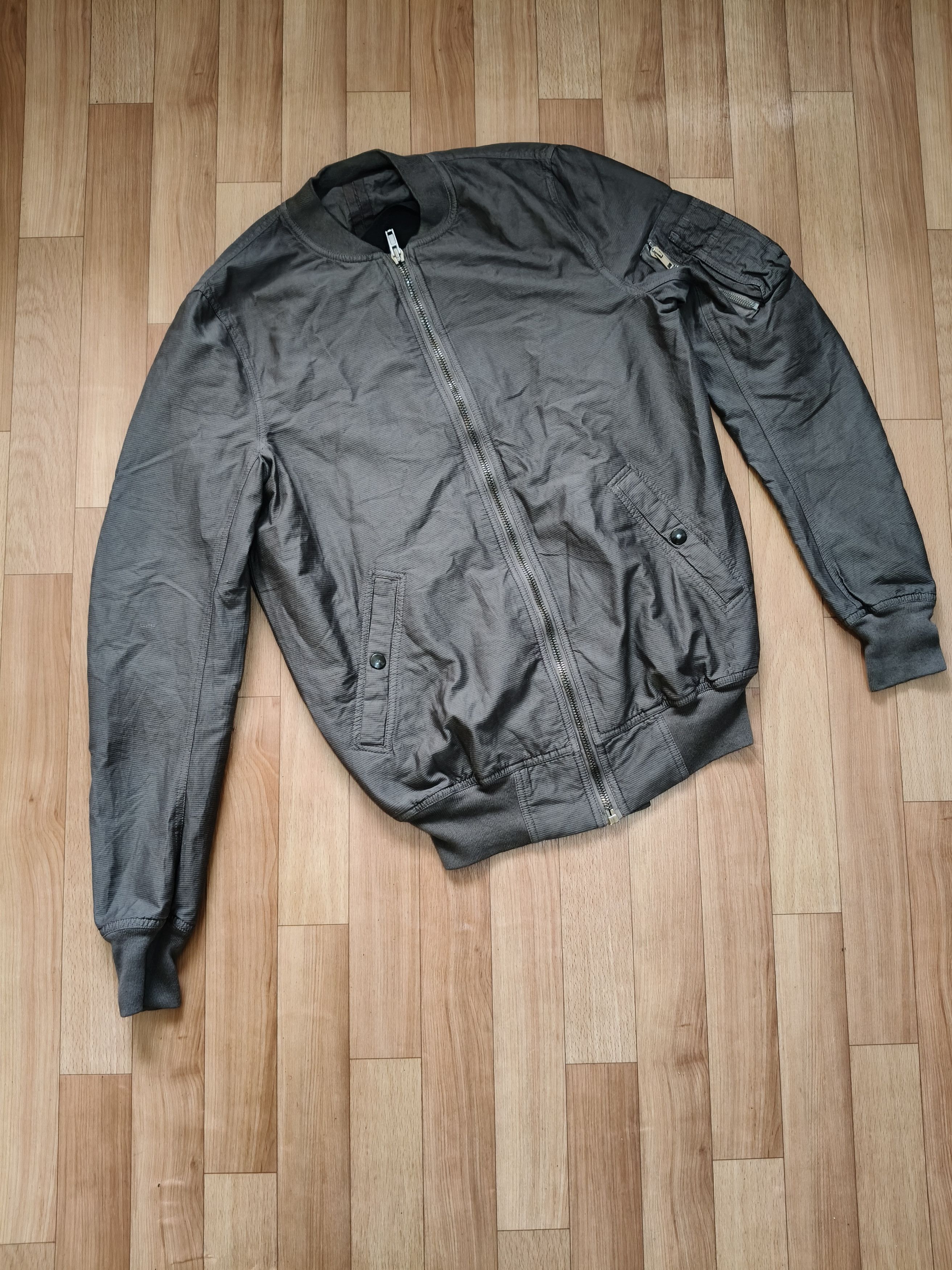 Rick Owens Drkshdw 🔥❗Rick Owens drkshdw dark dust bomber jacket Size US S / EU 44-46 / 1 - 4 Thumbnail