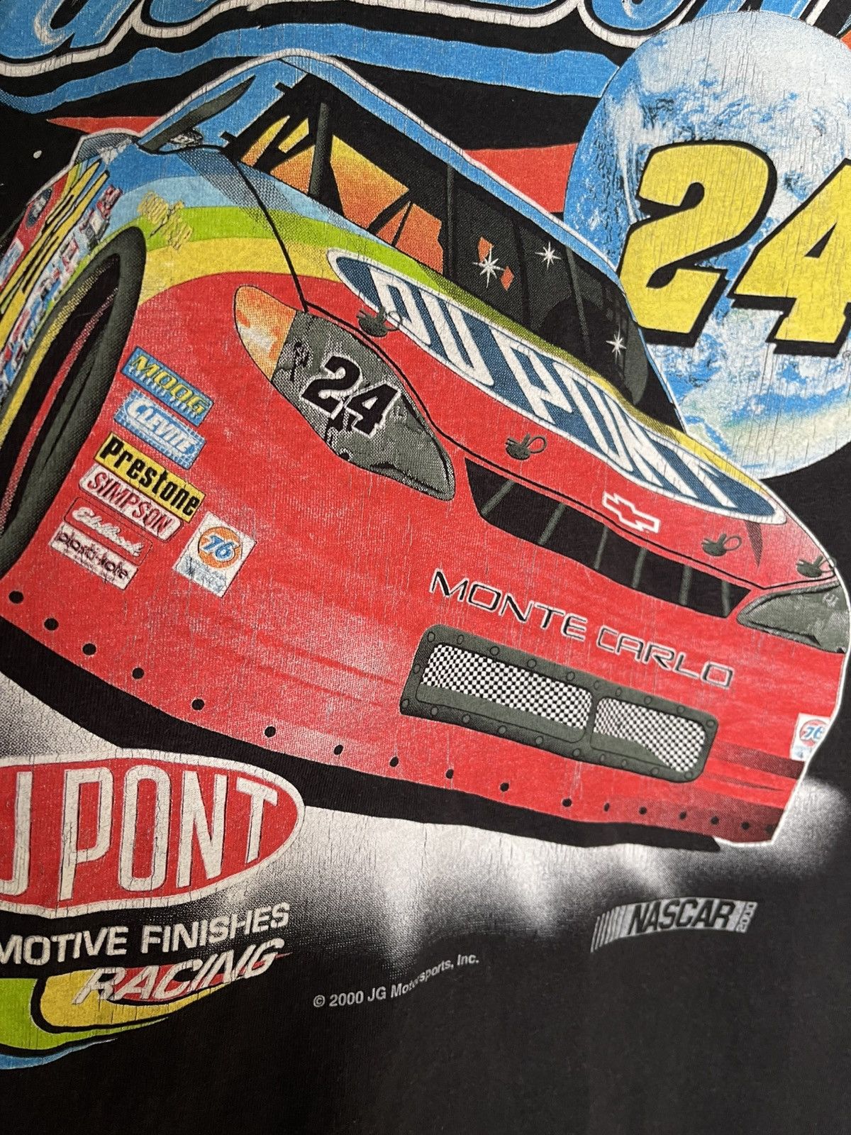 NASCAR × Vintage Vintage 1999 DuPont Jeff Gordon Longsleeve t shirt Size US XL / EU 56 / 4 - 3 Thumbnail