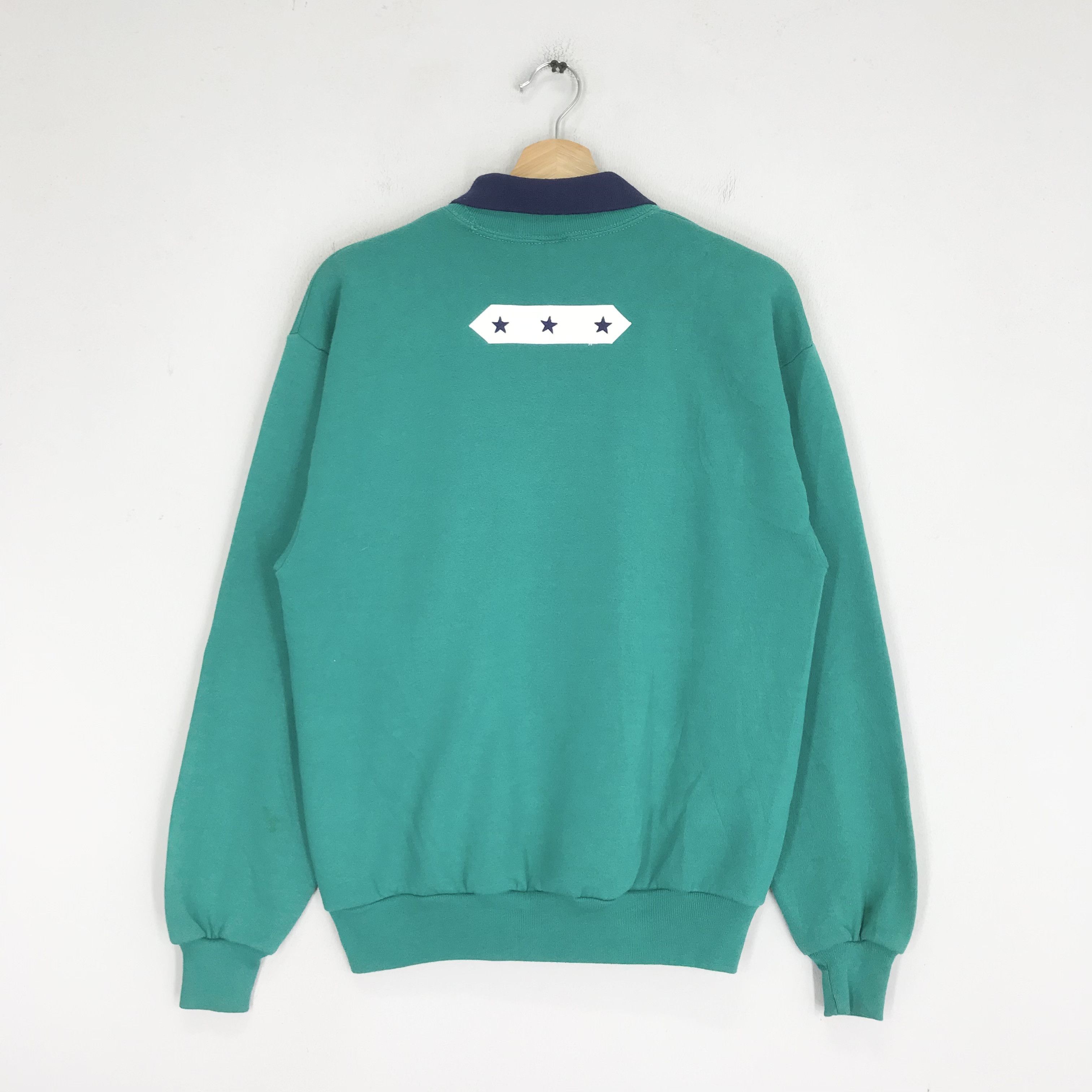 Jerzees Vintage 90s Jerzees Sweatshirt Green - 252 Size US M / EU 48-50 / 2 - 2 Thumbnail