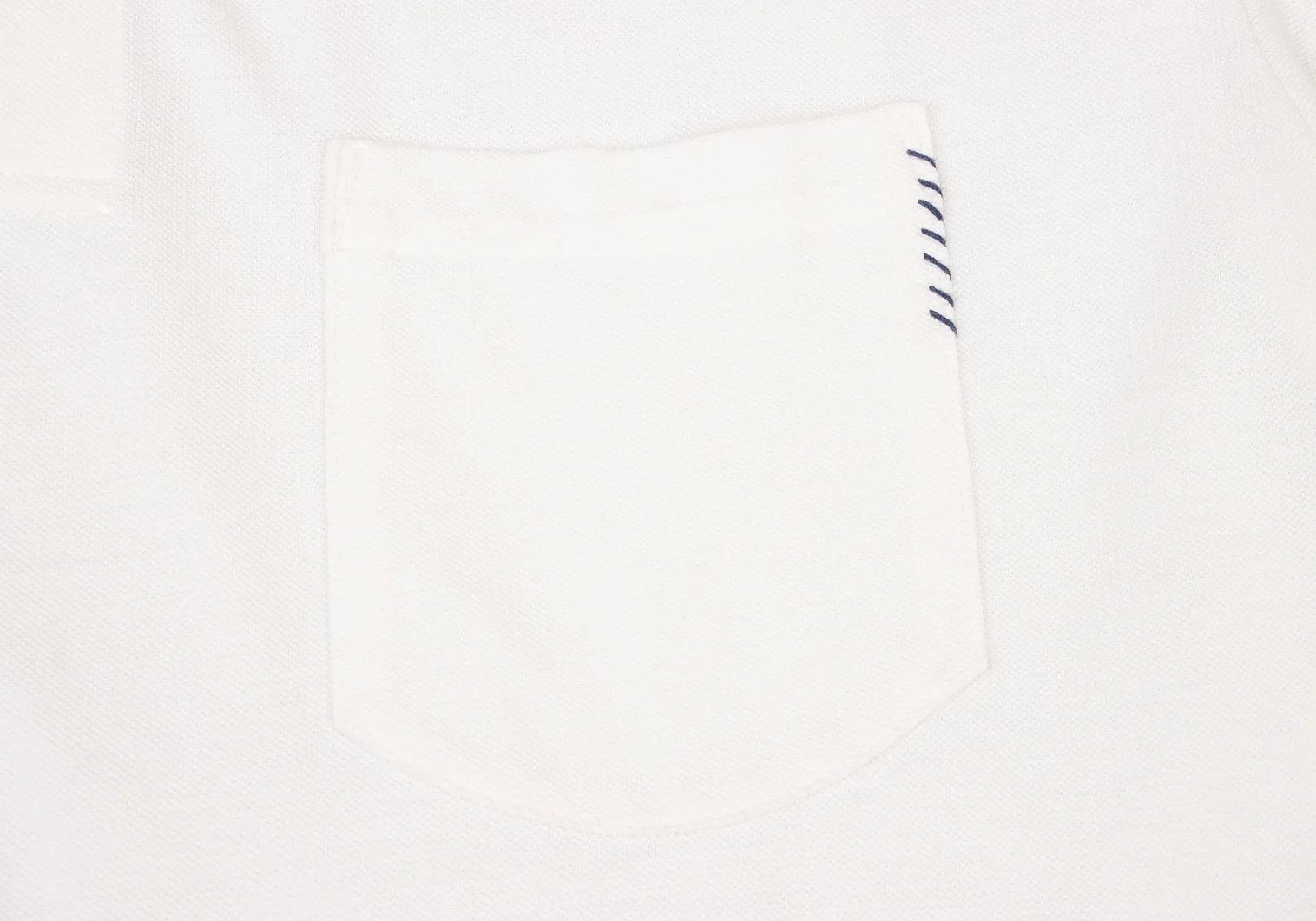Issey Miyake Contrast Patchwork Polo Shirt in White Size US XL / EU 56 / 4 - 6 Thumbnail