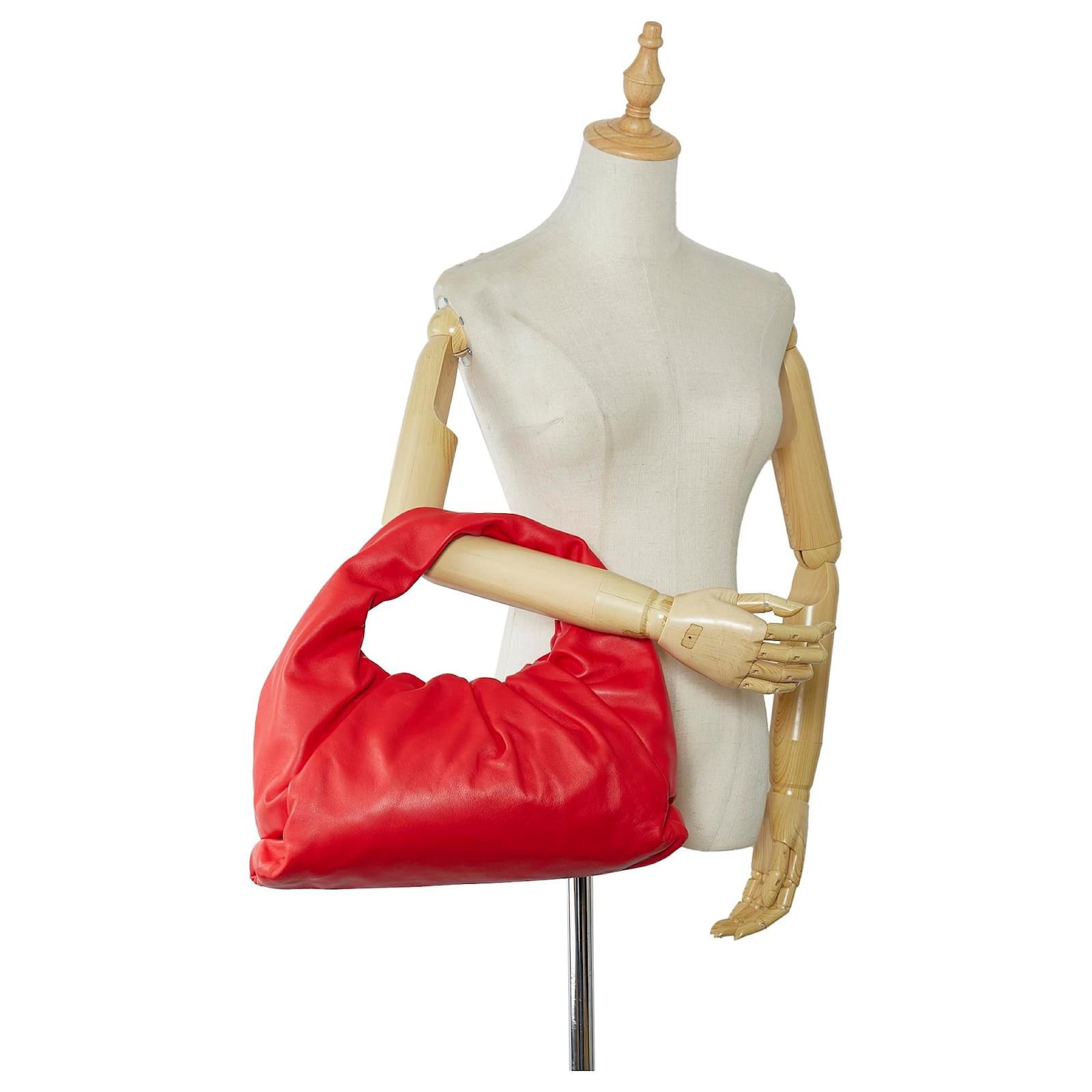 Bottega Veneta o1loc1c0824 Size: OS / Shoulder Pouch in Red Size ONE SIZE - 6 Thumbnail