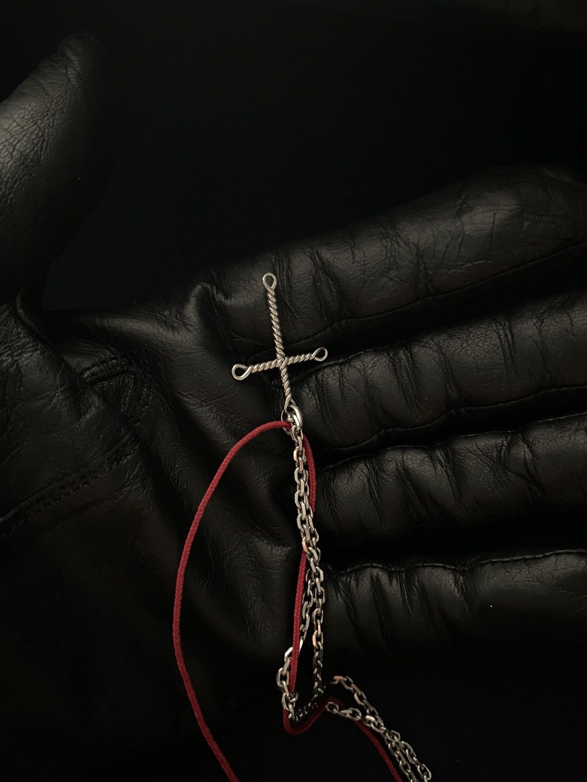 Dior × Hedi Slimane FW05 Dior Homme Cross Necklace Size ONE SIZE - 3 Thumbnail