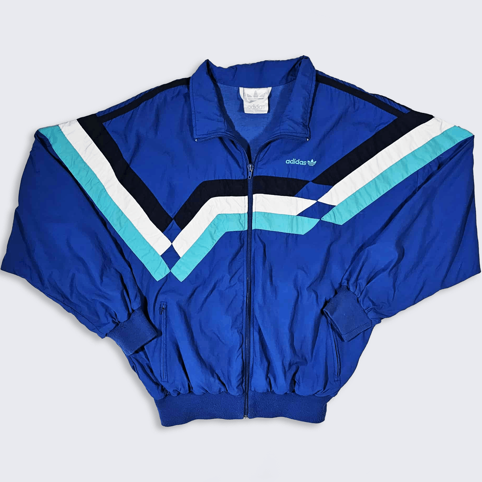 Adidas Adidas Originals Vintage 90s Soccer Track Jacket Size US L / EU 52-54 / 3 - 1 Thumbnail
