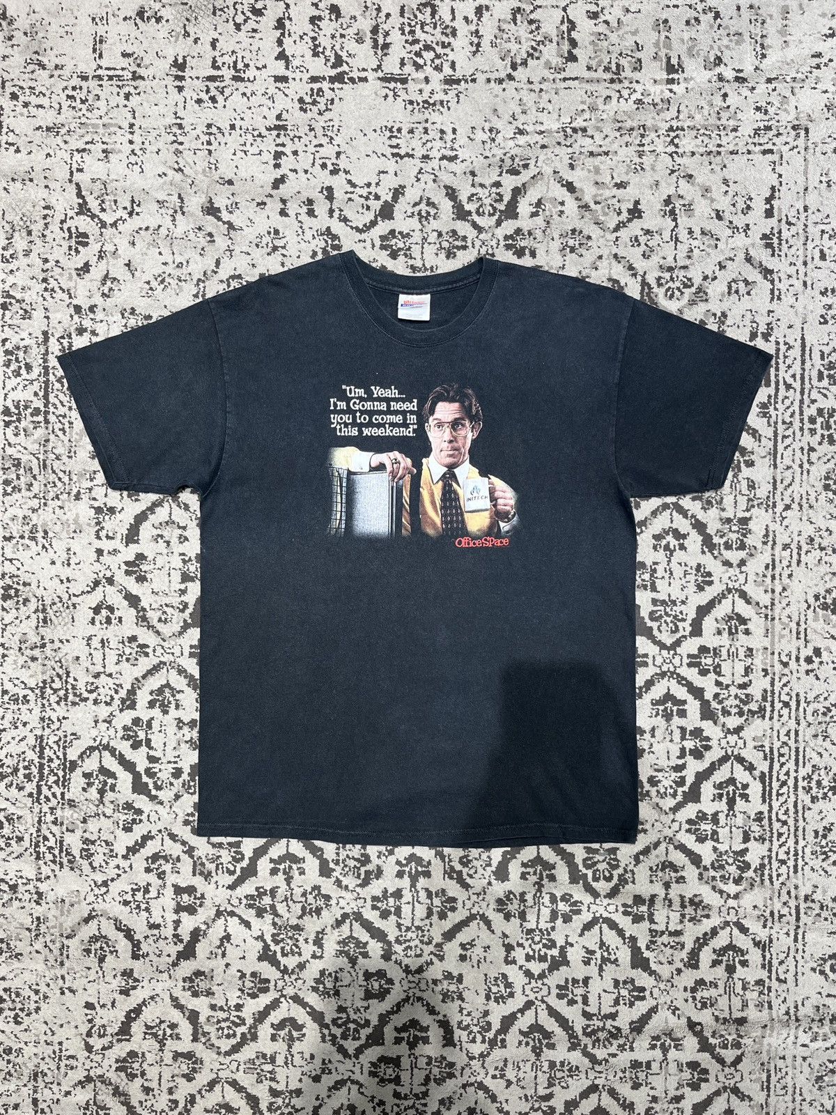 Vintage 00’s Office Space Movie Promo Size US L / EU 52-54 / 3 - 2 Thumbnail