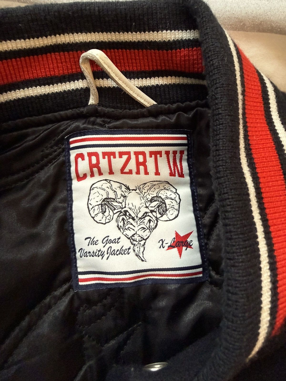 Corteiz Cortiez RTW GOAT Varsity Jacket Size US XL / EU 56 / 4 - 5 Thumbnail