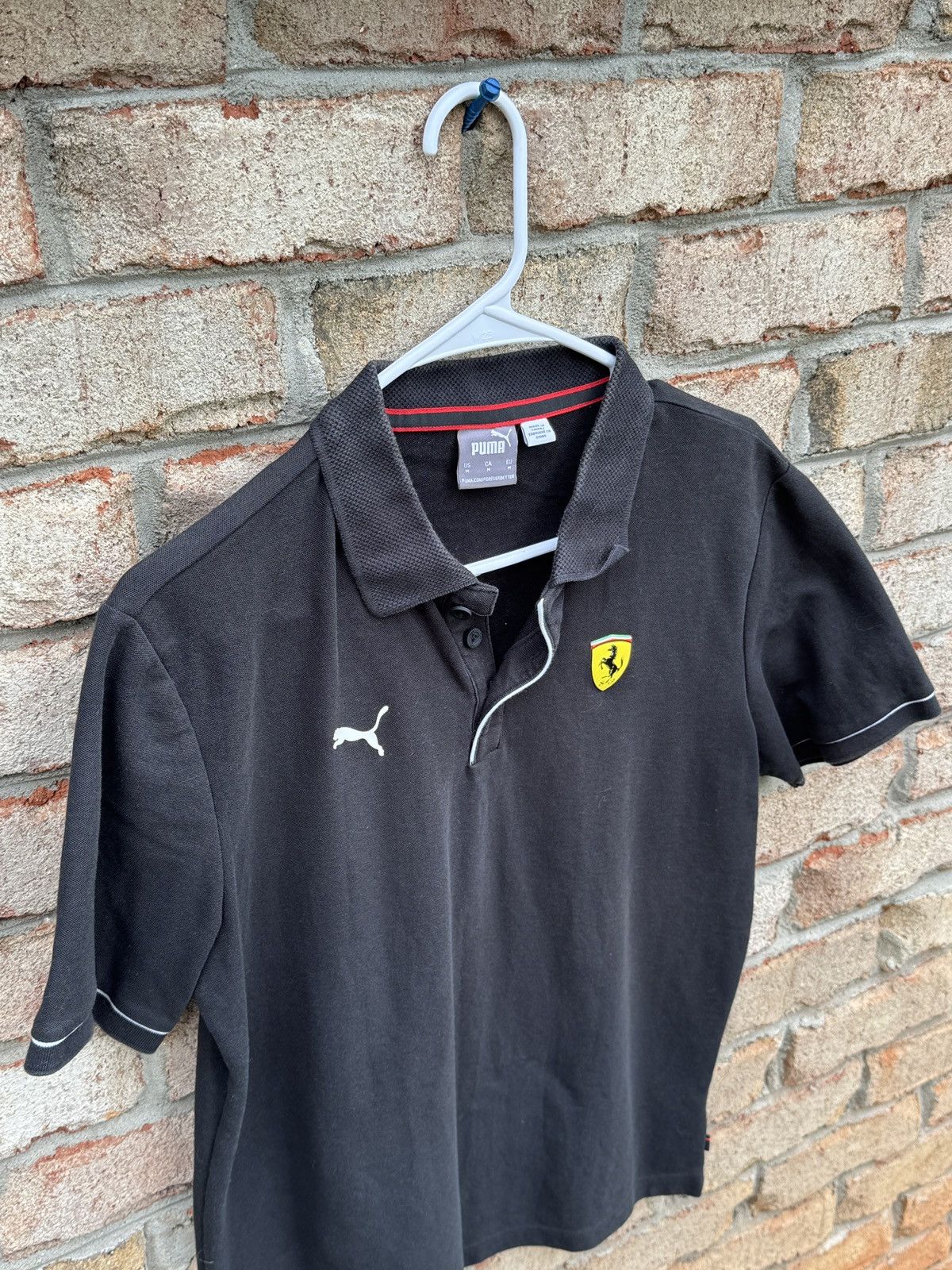 Ferrari × Puma Puma Ferrari polo shirt black Size US M / EU 48-50 / 2 - 2 Thumbnail
