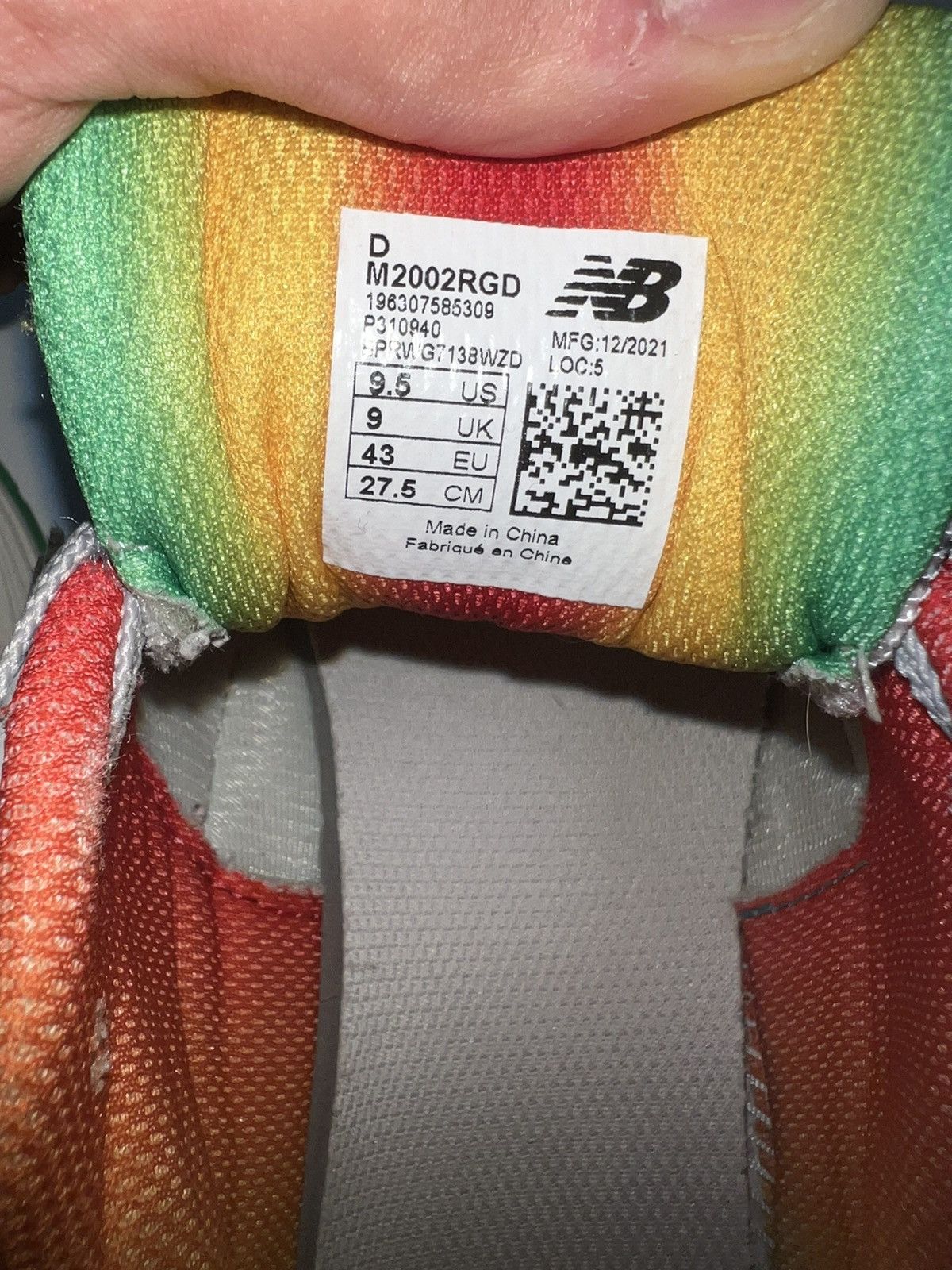 Gianni Valentino × New Balance New Balance x Ganni 2002R Rain Cloud Size US 9.5 / EU 42-43 - 10 Thumbnail