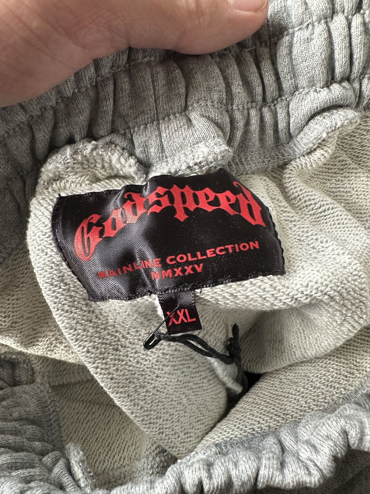 Godspeed Courtside Logo Shorts Grey Size US 38 / EU 54 - 4 Thumbnail