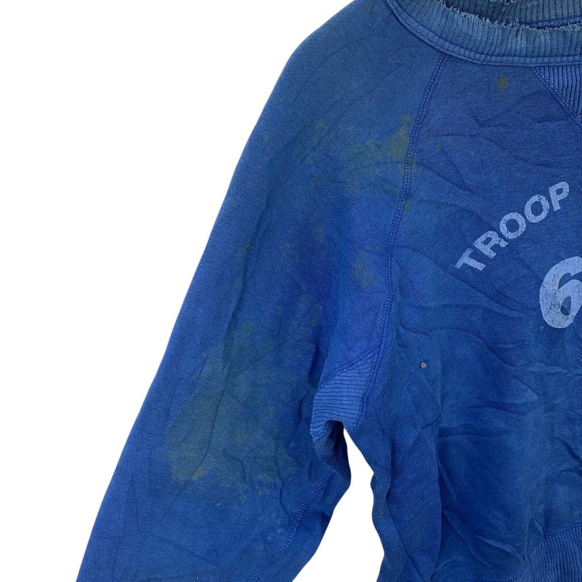 Troop Vintage 1962 TROOP CARRIER ARMORED Thrashed Sweatshirt Size US M / EU 48-50 / 2 - 7 Thumbnail