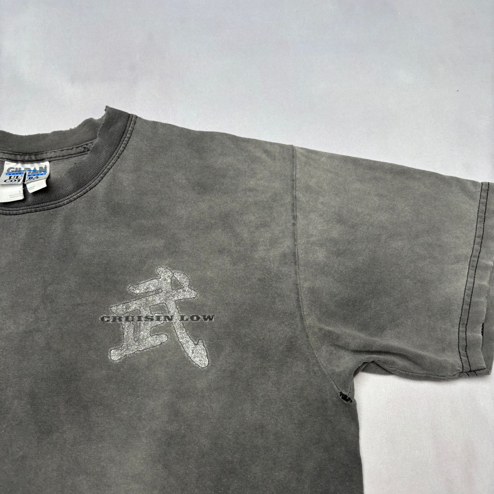 Vintage Vintage Warrior Tee Shirt Faded Men's Large Samurai Y2K Size US L / EU 52-54 / 3 - 3 Thumbnail