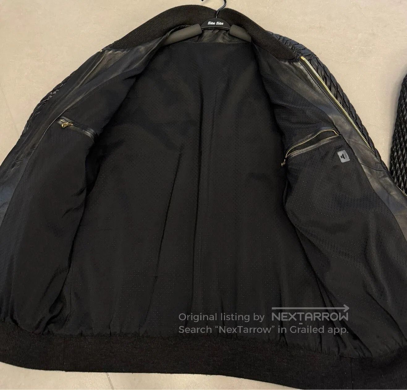 Dolce & Gabbana Dolce & Gabbana C Ronaldo Leather Cotton Jacket. Size US L / EU 52-54 / 3 - 6 Thumbnail