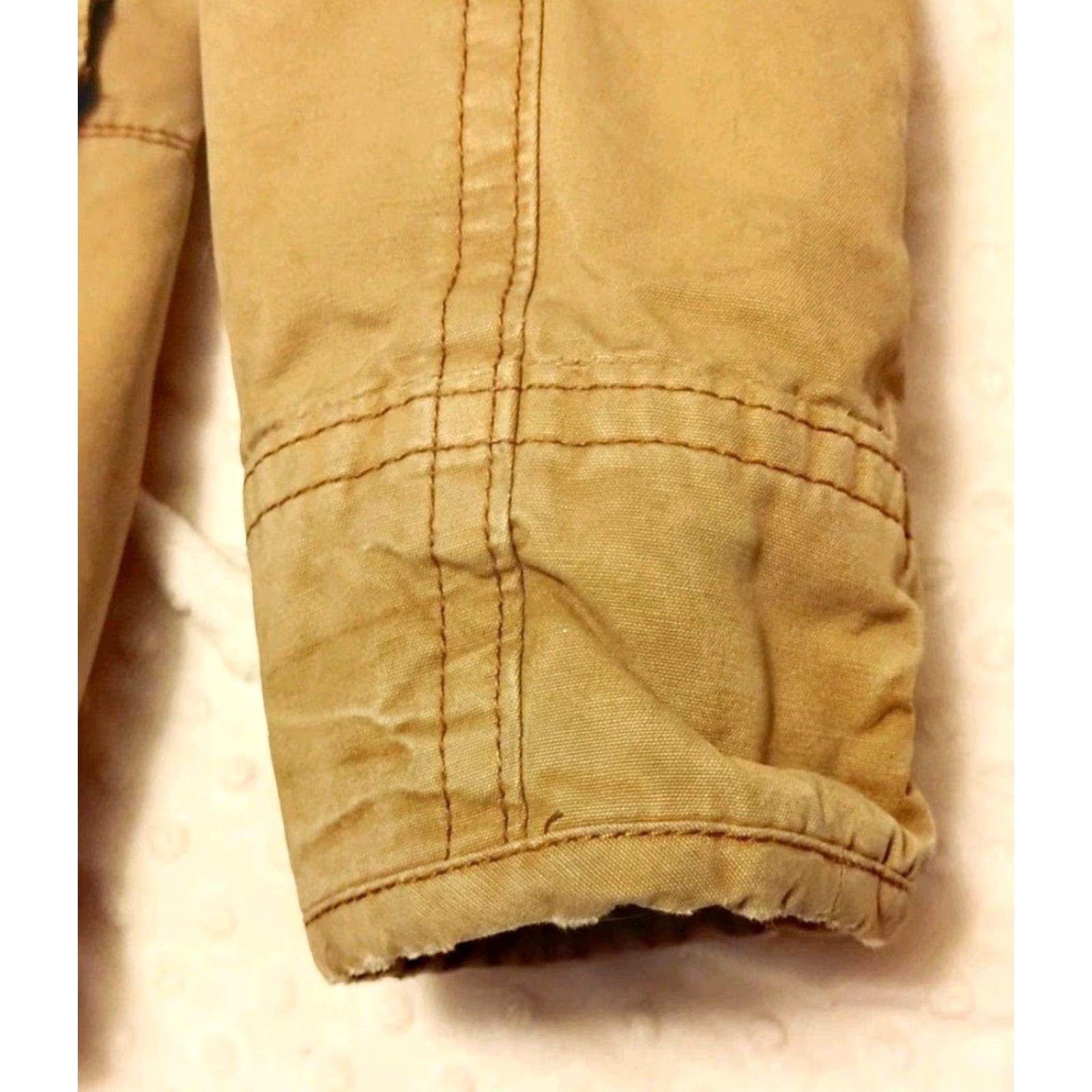 Abercrombie & Fitch VINTAGE Abercrombie & Fitch Wilcox Jacket Mens L Olive Drab Cotton Canvas Hood Jacket Size US L / EU 52-54 / 3 - 2 Thumbnail