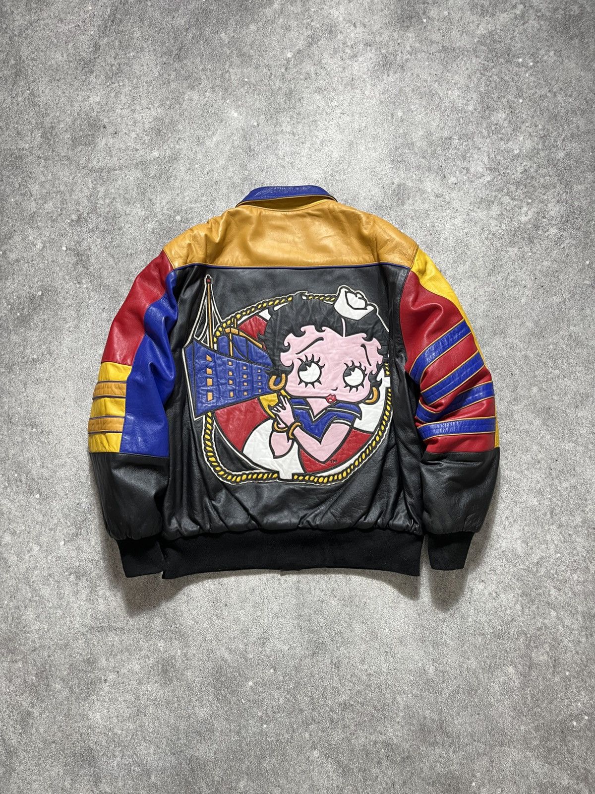 Jeff Hamilton 💥RARE💥Vintage Jeff Hamilton Betty Boop Revesible Jacket Size US M / EU 48-50 / 2 - 1 Thumbnail