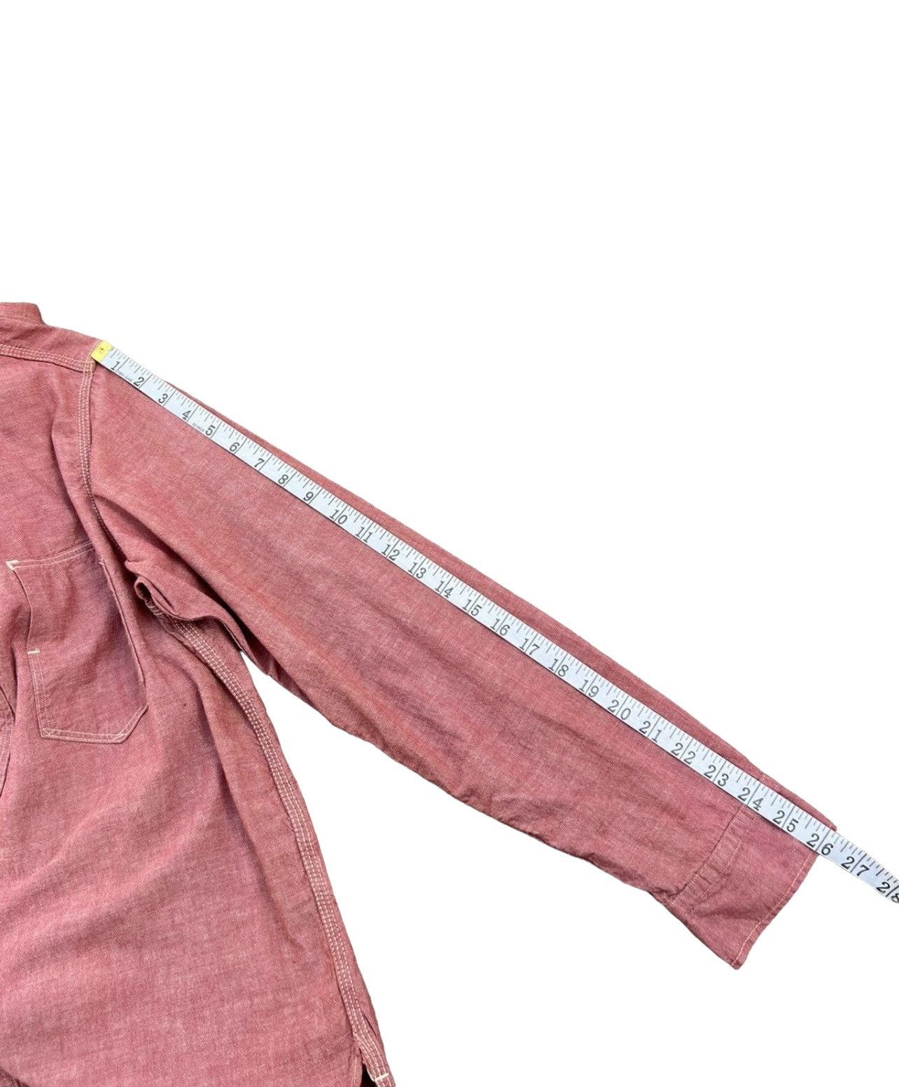 Sunny Sports Sunny Sports Japan Red Chambray Work Shirt Size US M / EU 48-50 / 2 - 4 Thumbnail