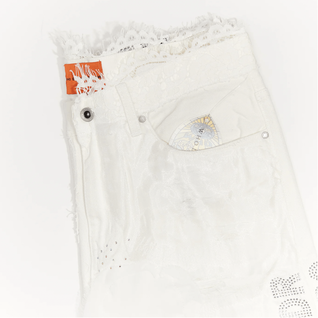 Who Decides War WHO DECIDES WAR ALTAR LACE DENIM Size US 34 / EU 50 - 3 Thumbnail