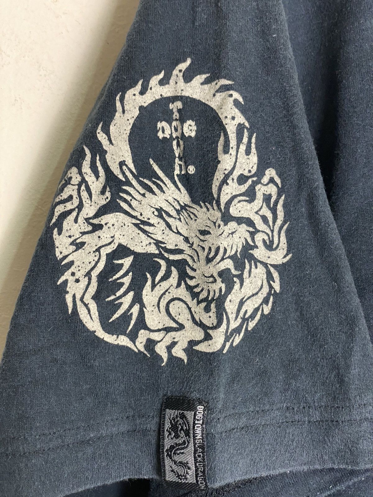 Dogtown × If Six Was Nine × Japanese Brand VINTAGE DOGTOWN BLACK DRAGON T-SHIRT Size US XL / EU 56 / 4 - 9 Thumbnail