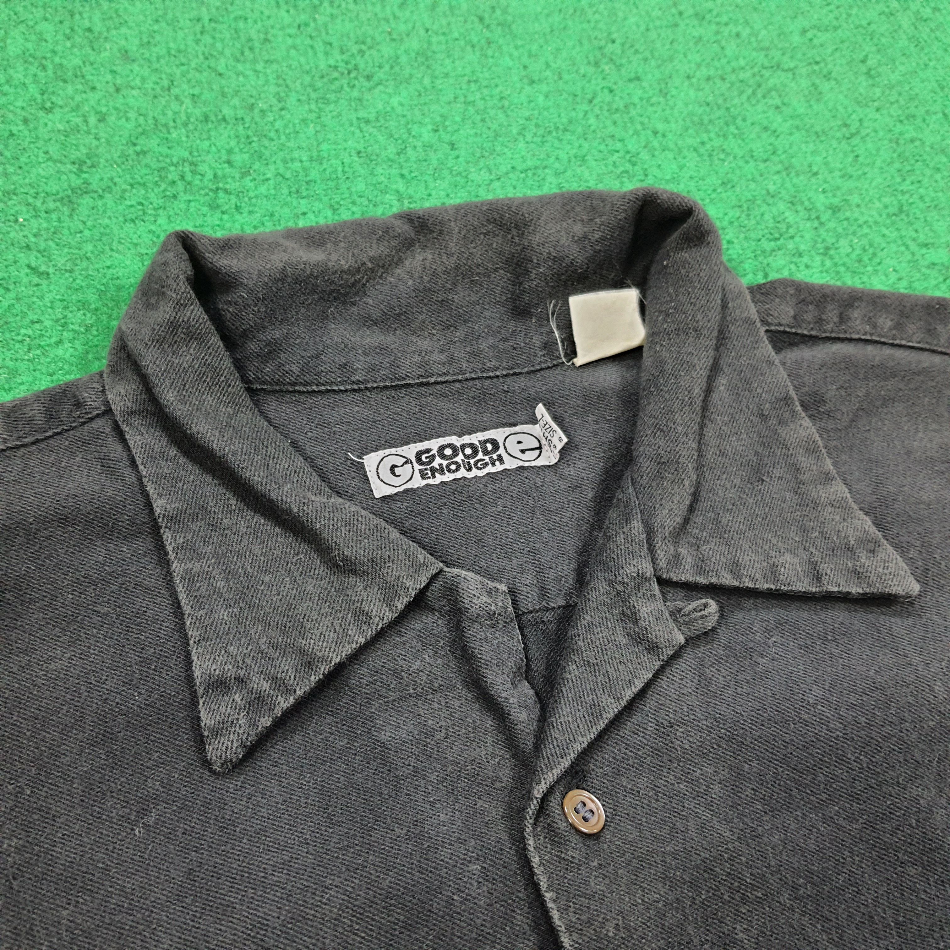 GOODENOUGH × Japanese Brand × Vintage Vintage Good Enough Japanese Brand Button Up Shirt Size US L / EU 52-54 / 3 - 4 Thumbnail