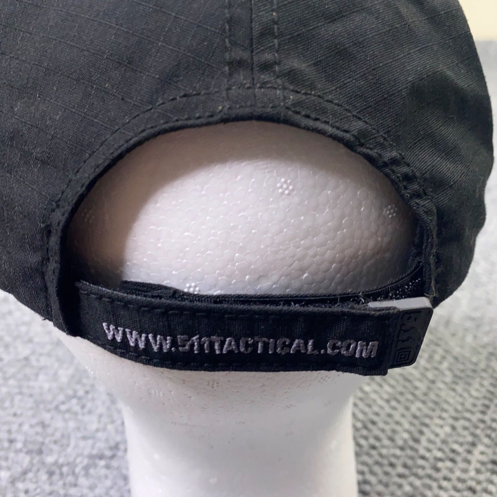 Vintage 5.11 Tactical Hat Mens One Size Black Adjustable Embroidered Logo Size ONE SIZE - 6 Thumbnail
