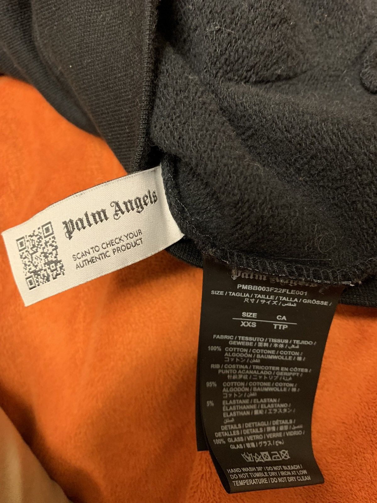 Palm Angels Palm Angels Rhinestone Hoodie Size US XXS / EU 40 - 5 Thumbnail