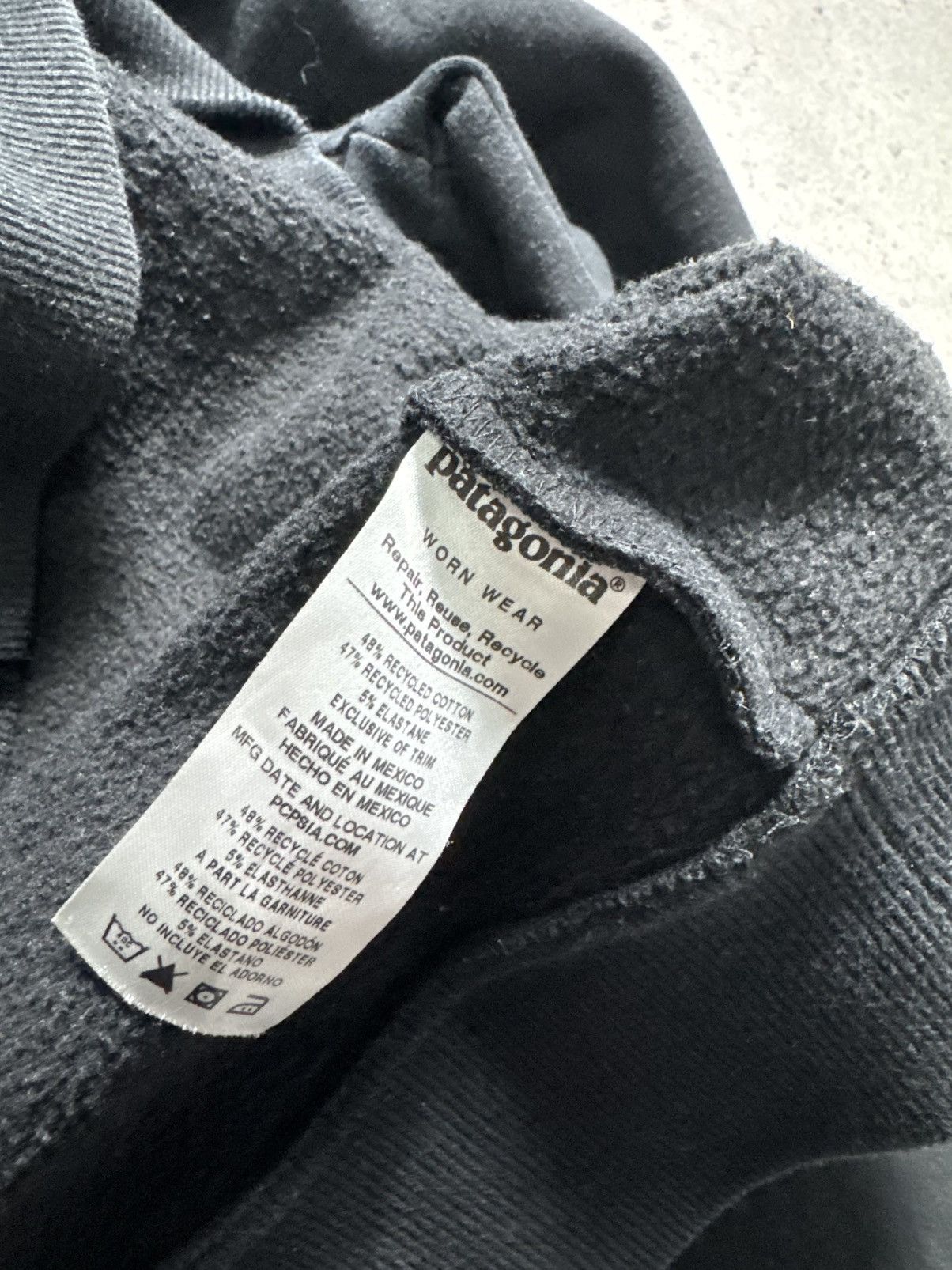 Patagonia Patagonia Big Logo Hoodie Black Size M Size US M / EU 48-50 / 2 - 7 Thumbnail