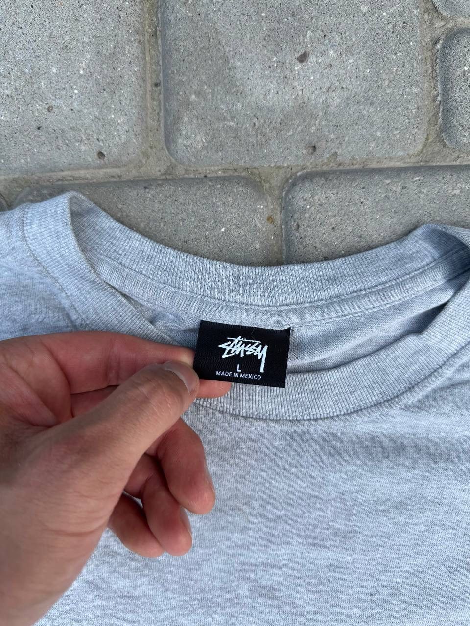 Other Vintage Stussy Long Sleeve tee Big Logo Y2K Size US L / EU 52-54 / 3 - 4 Thumbnail