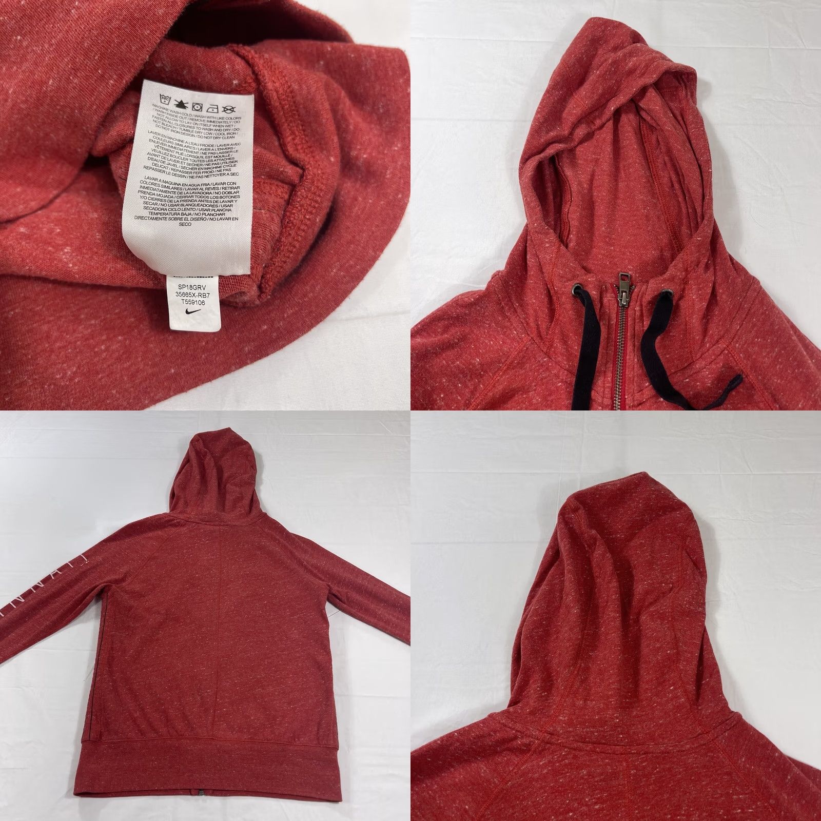 Nike Nike Sz S Hoodie MLB Cincinnati Reds Full Zip Unisex Adults Red Long Sleeve Zip Hoodie Sportswear Front Zip Nike NHL MLB Reds 90s? Size US S / EU 44-46 / 1 - 10 Thumbnail