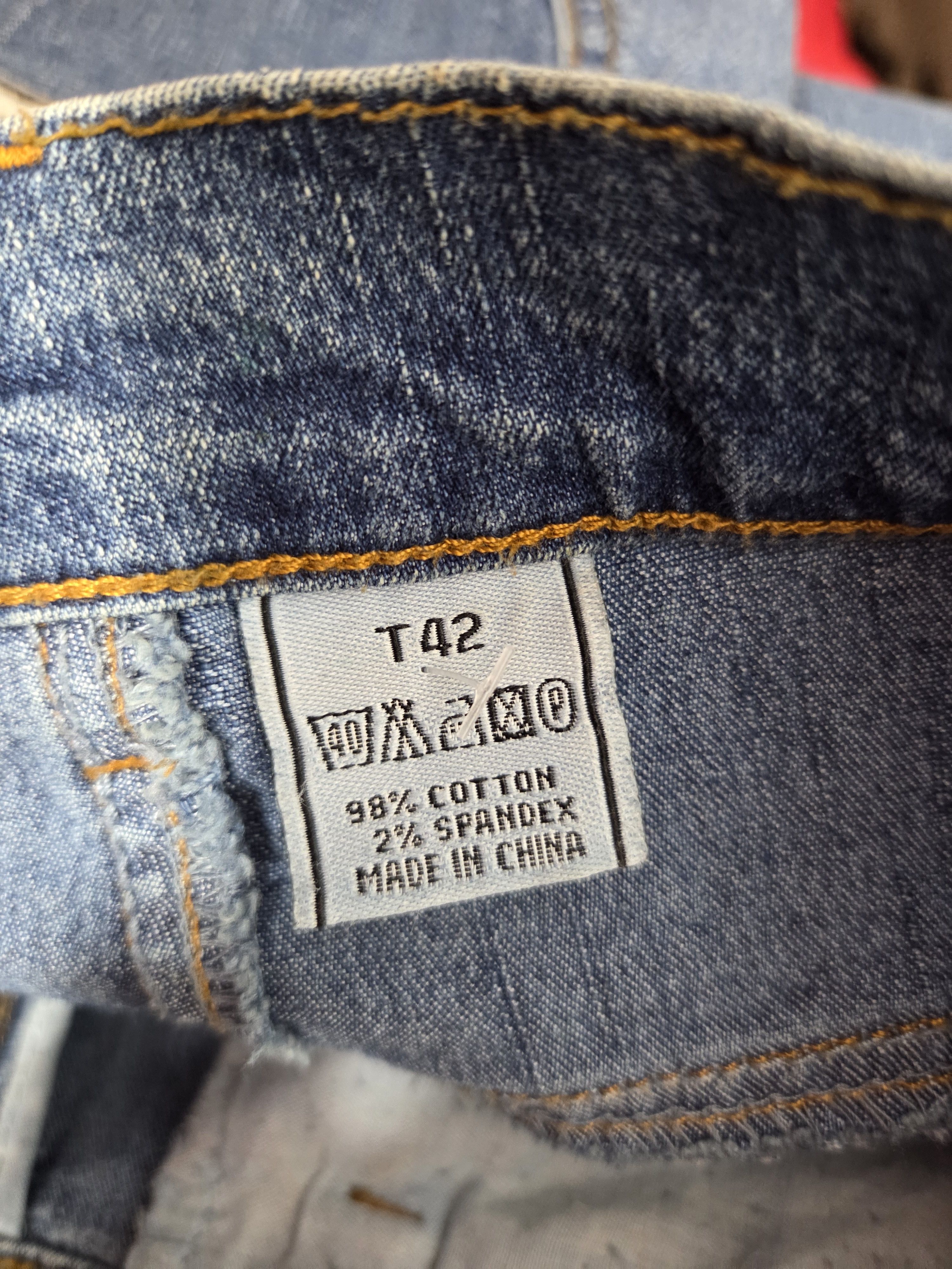 Japanese Brand vintage embroided y2k midi denim skirt Size 30" / US 8 / IT 44 - 6 Thumbnail