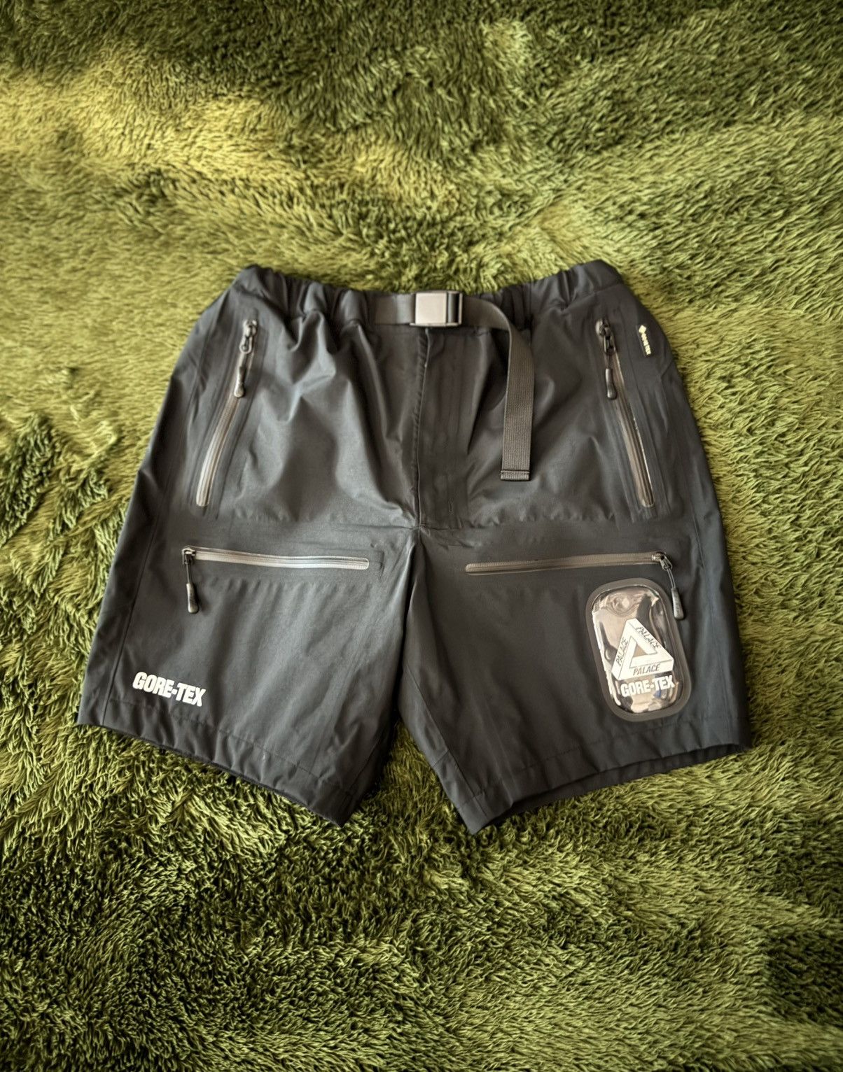 Oakley × Palace Palace x Oakley Nitrofuel Shorts Black | Grailed