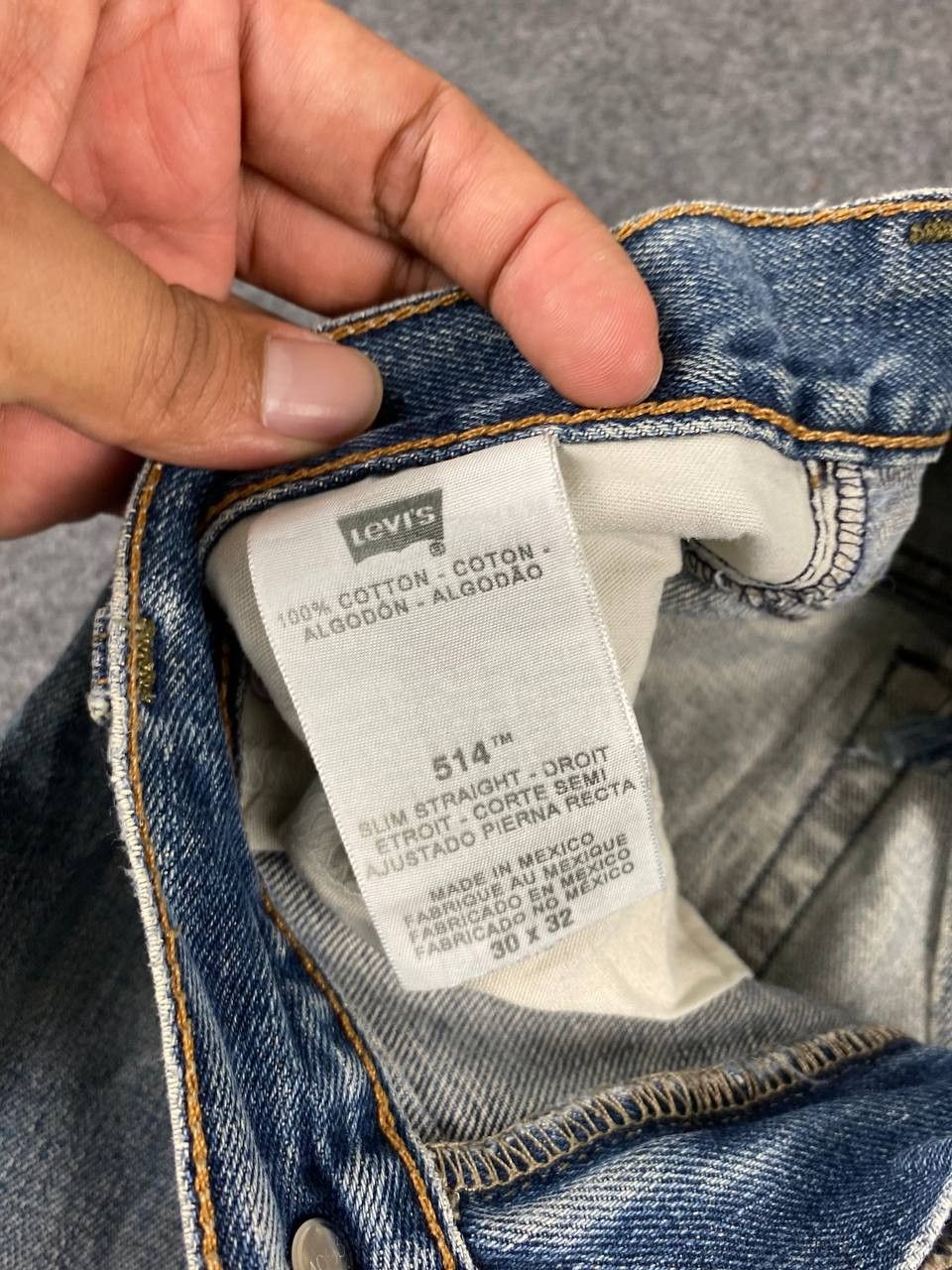 Levi's vintage levis 514 slim straight distressed denim Size US 32 / EU 48 - 14 Thumbnail