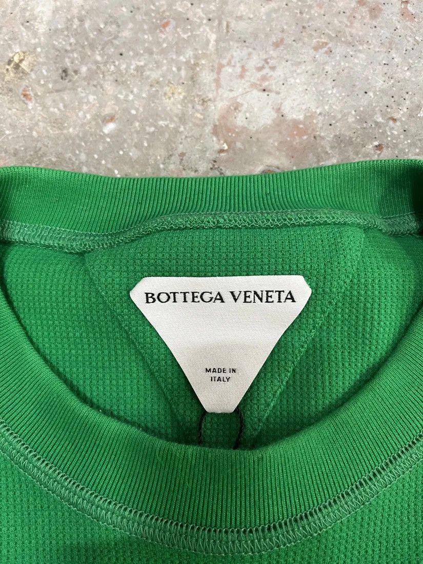 Bottega Veneta × Vintage SS2021 Bottega Veneta Green Italian Sweater Size US M / EU 48-50 / 2 - 8 Thumbnail