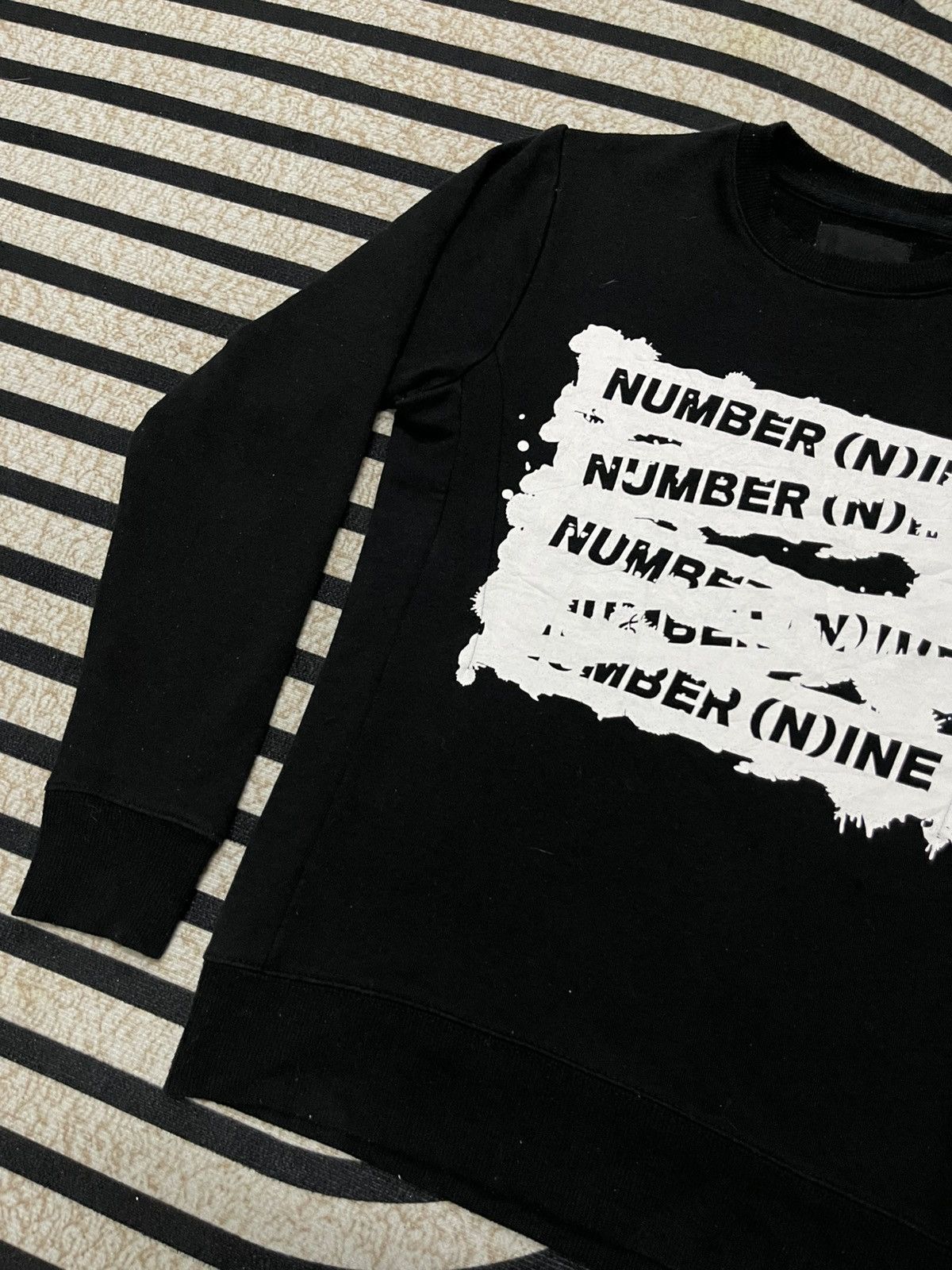 Number (N)ine 2000s NUMBER (N)INE BIG PRINT HOODIE RARE DESIGN Size US S / EU 44-46 / 1 - 4 Thumbnail