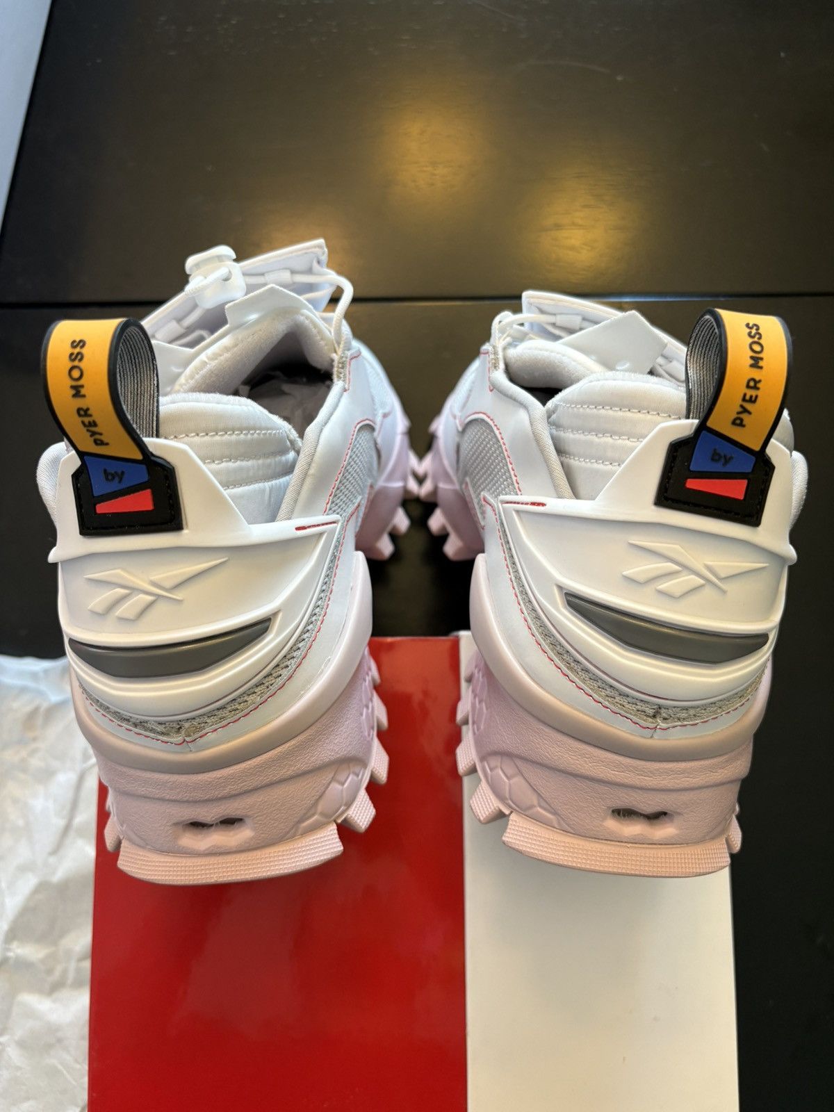 Pyer Moss × Reebok Pyer Moss x Reebok Experiment 4 Trail Fury Ash Lily Size US 9 / EU 42 - 4 Thumbnail