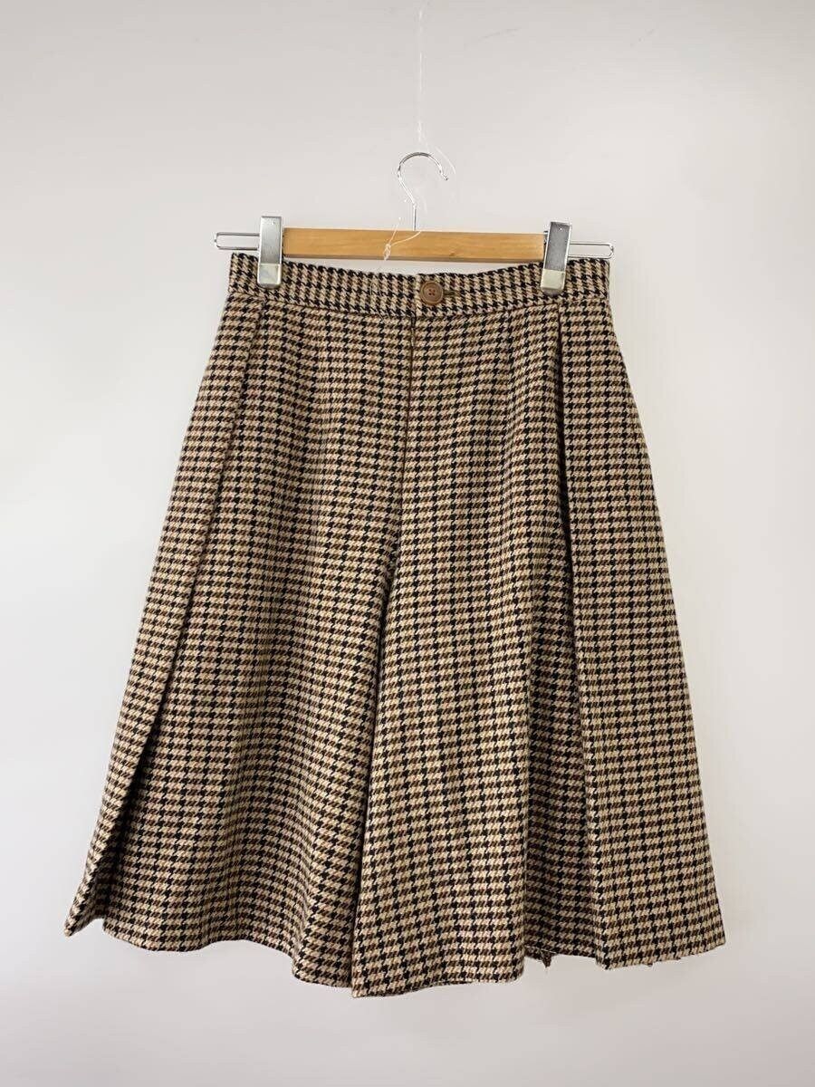 Vivienne Westwood Houndstooth Wool Pleated Skirt Size 28" / US 6 / IT 42 - 2 Thumbnail