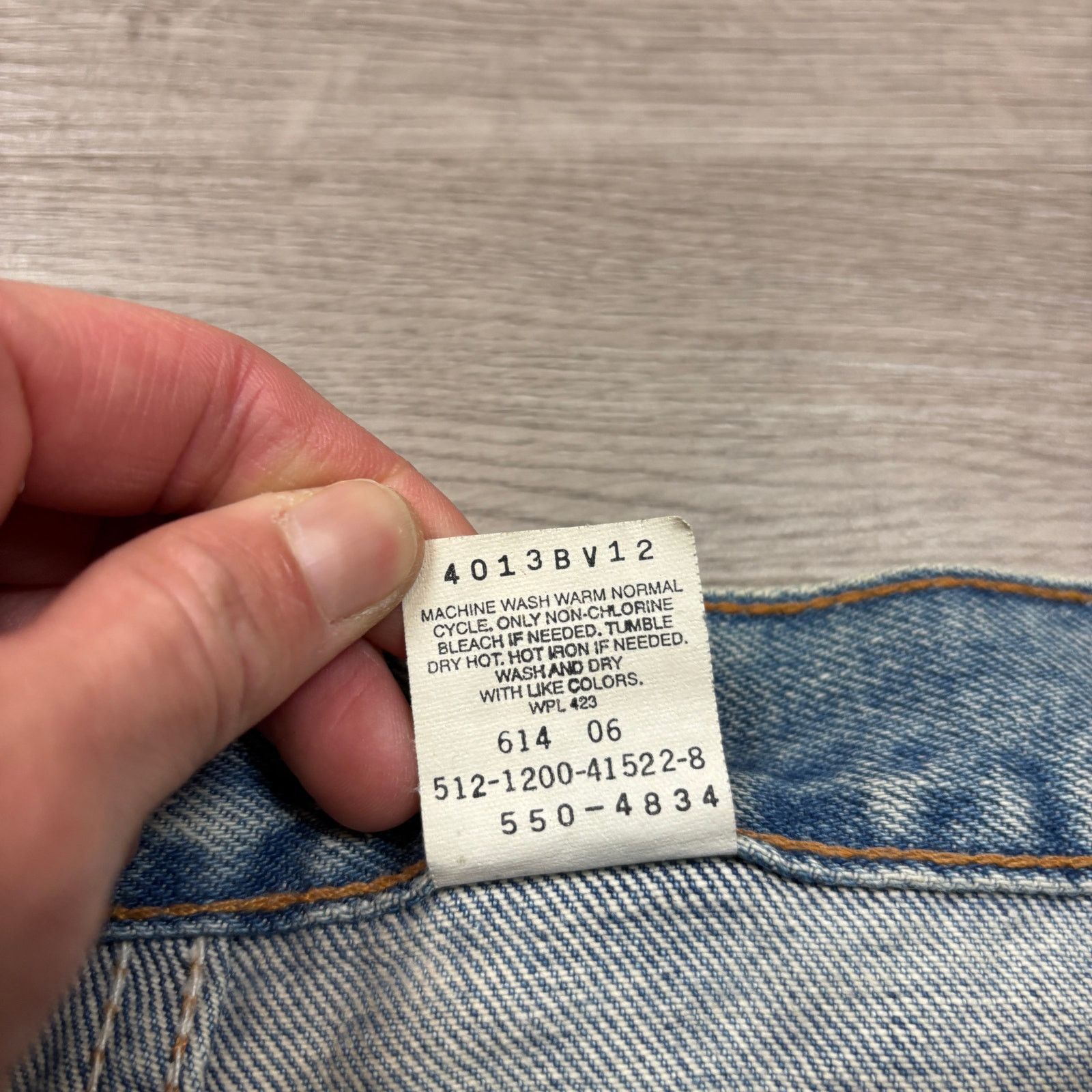 Levi's × Vintage Vintage Levi's 550 Relaxed Fit Jeans 38x30 Made in USA 00s Size US 38 / EU 54 - 5 Thumbnail