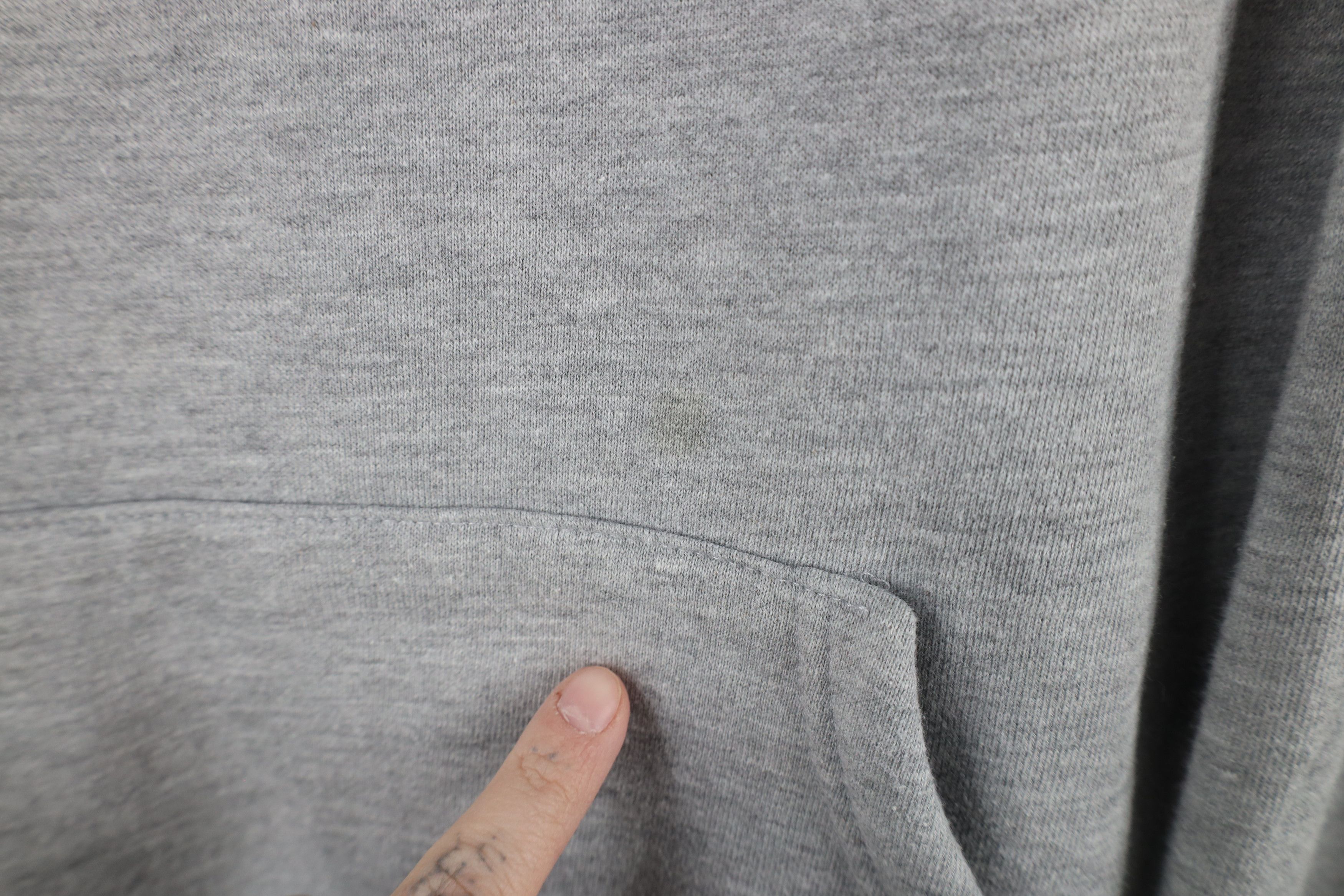 Vintage Vintage 90s Green State University Hoodie Sweatshirt Gray Size US L / EU 52-54 / 3 - 5 Thumbnail