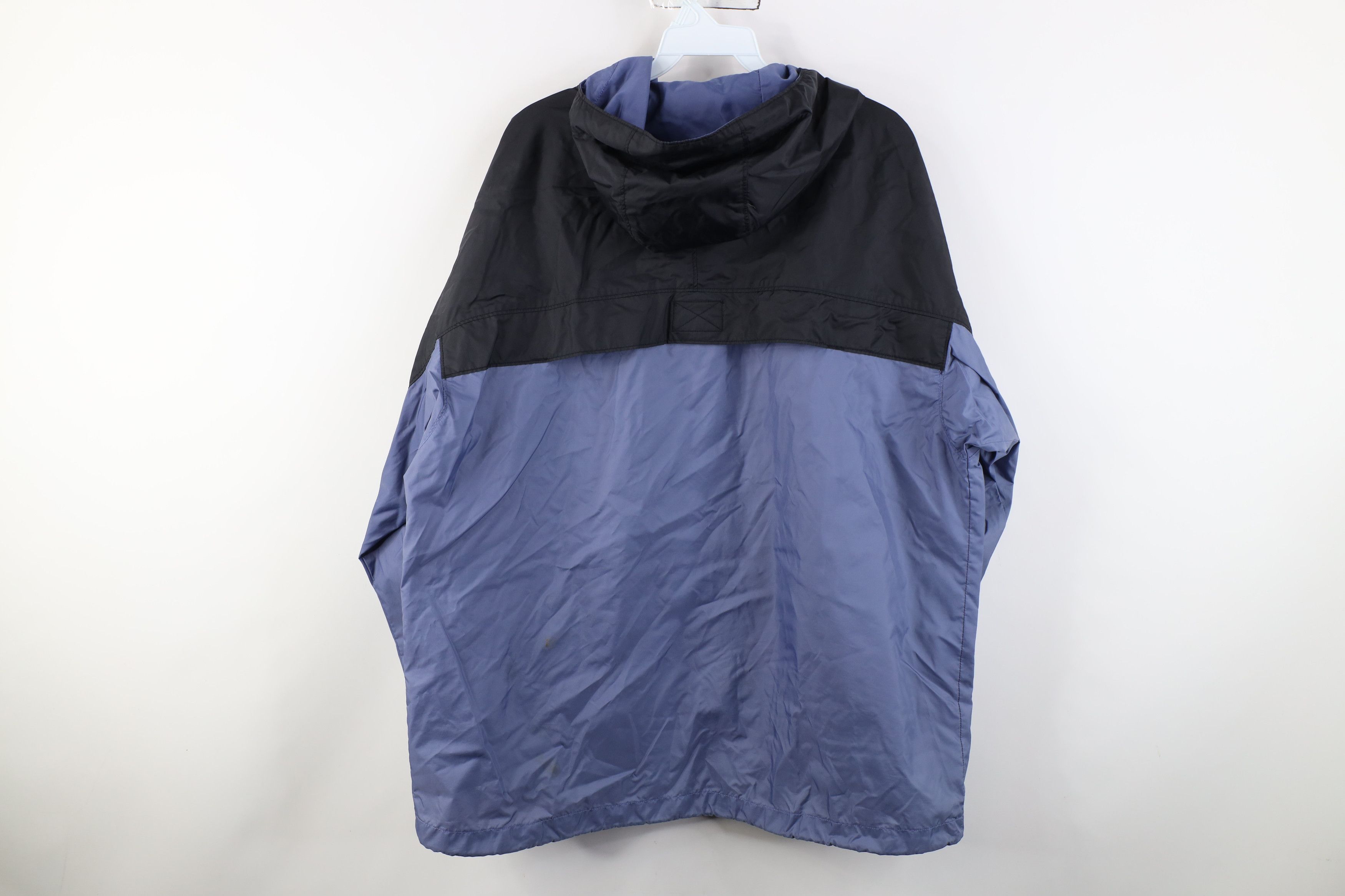 Columbia Vintage 90s Columbia Packable Hooded Rain Windbreaker Jacket Size L / US 10 / IT 46 - 13 Thumbnail