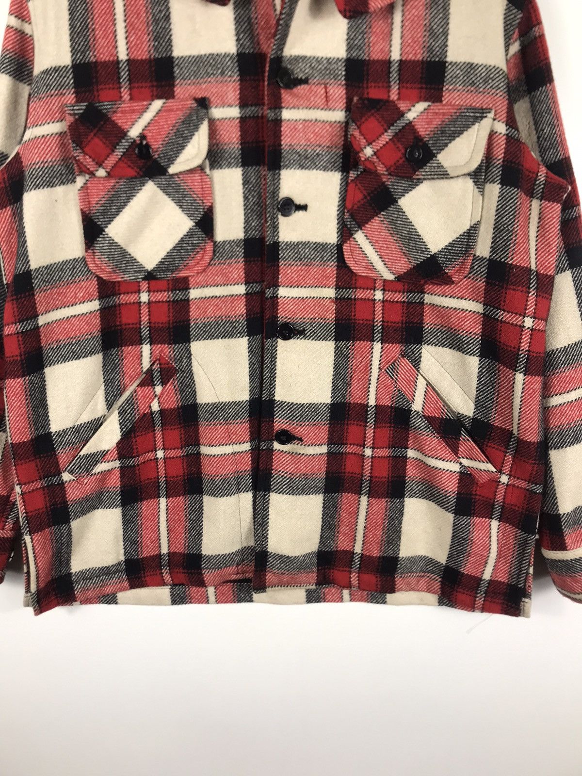 Japanese Brand × Vintage ⚡️Vintage Excel Wool Flannel Chore Shirt Jacket Size US M / EU 48-50 / 2 - 5 Thumbnail
