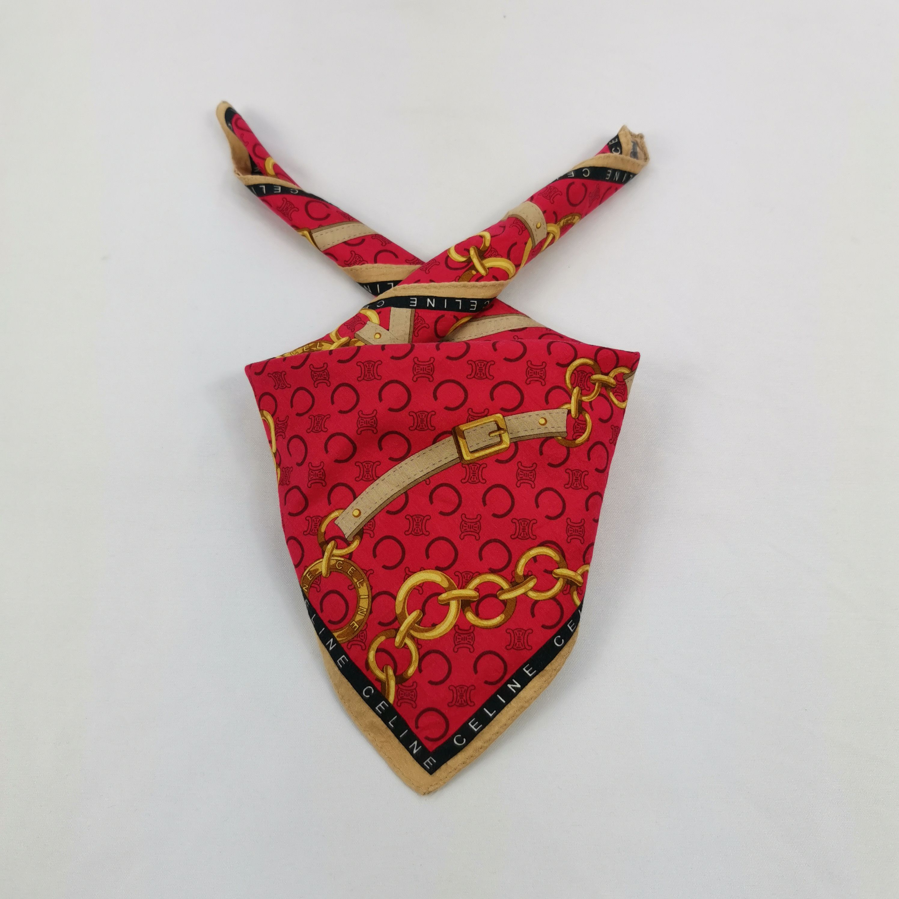 Celine Vintage CELINE Paris Handkerchief 56789 Size ONE SIZE - 4 Thumbnail