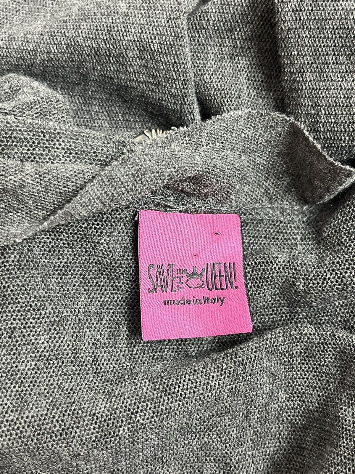 If Six Was Nine DDP Save The Queen Cardigan Size S Y2K Size S / US 4 / IT 40 - 7 Thumbnail